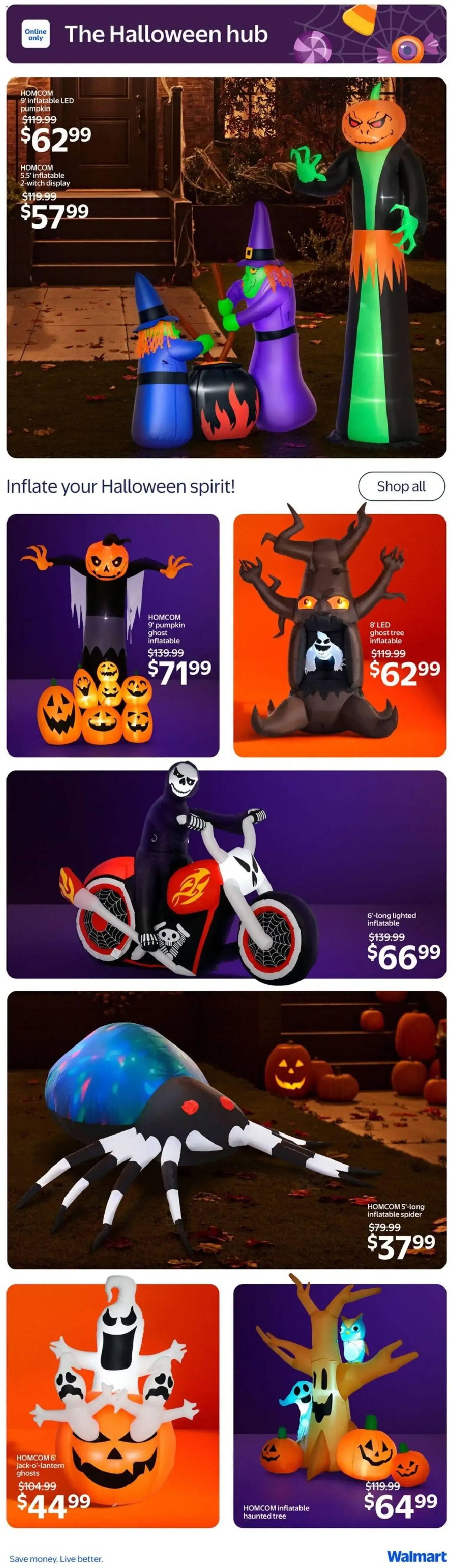 Thanksgiving feast, last year's prices from October 1 to October 7 2026 - flyer page 9