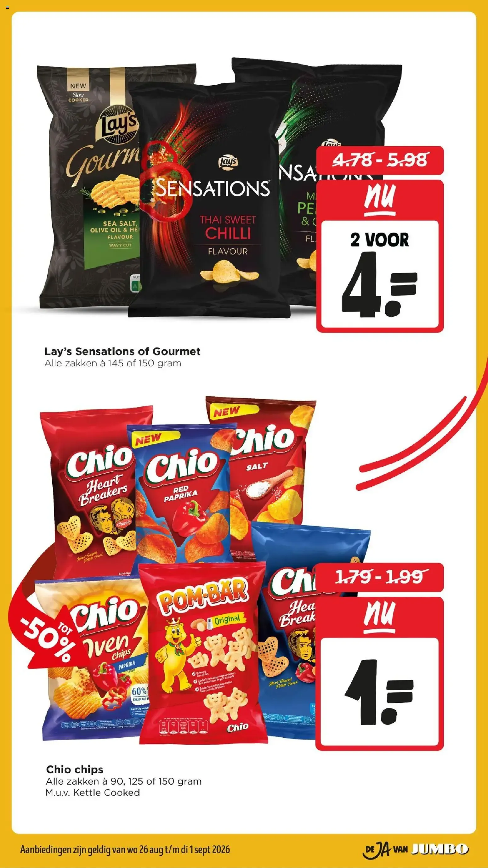 Jumbo: Prijzenstorm - Aanbiedingen die zo de winkel uitvliegen van 26 augustus tot 1 september 2026 - Folder pagina 19