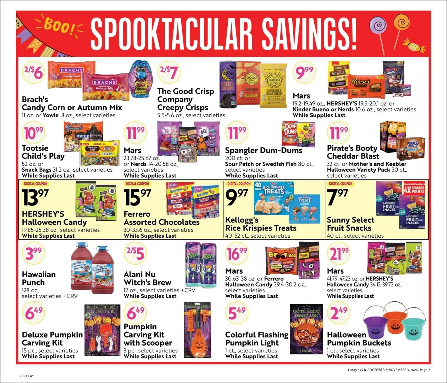 Weekly ad Current Lucky - Steals & Deals leaflet valid from Wednesday 10/07/2026 to Tuesday 11/03/2026 from October 7 to November 3 2026 - Page 7