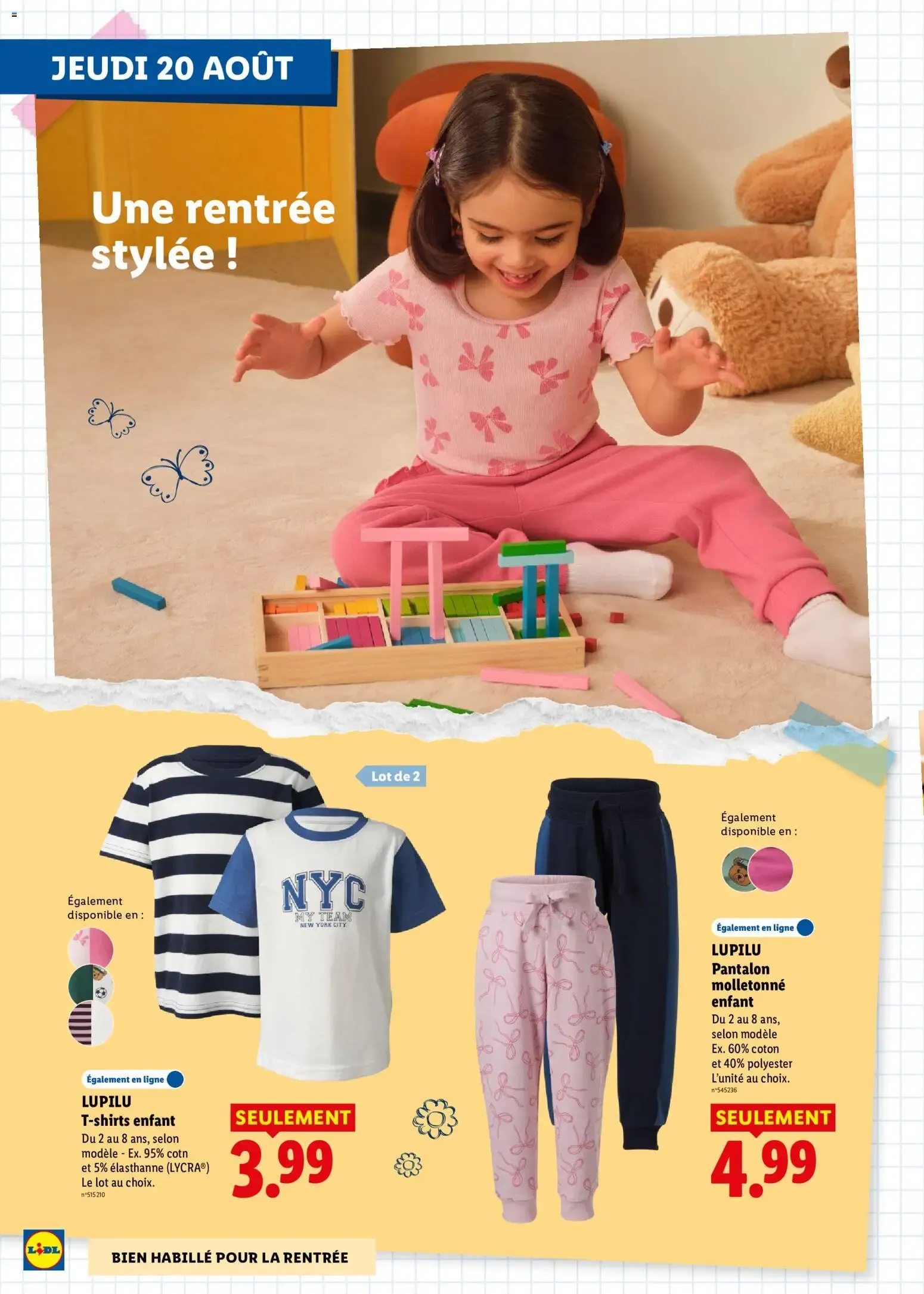 Lidl: Préparez la rentrée ! du 13 août au 20 août 2026 - Catalogue page 22
