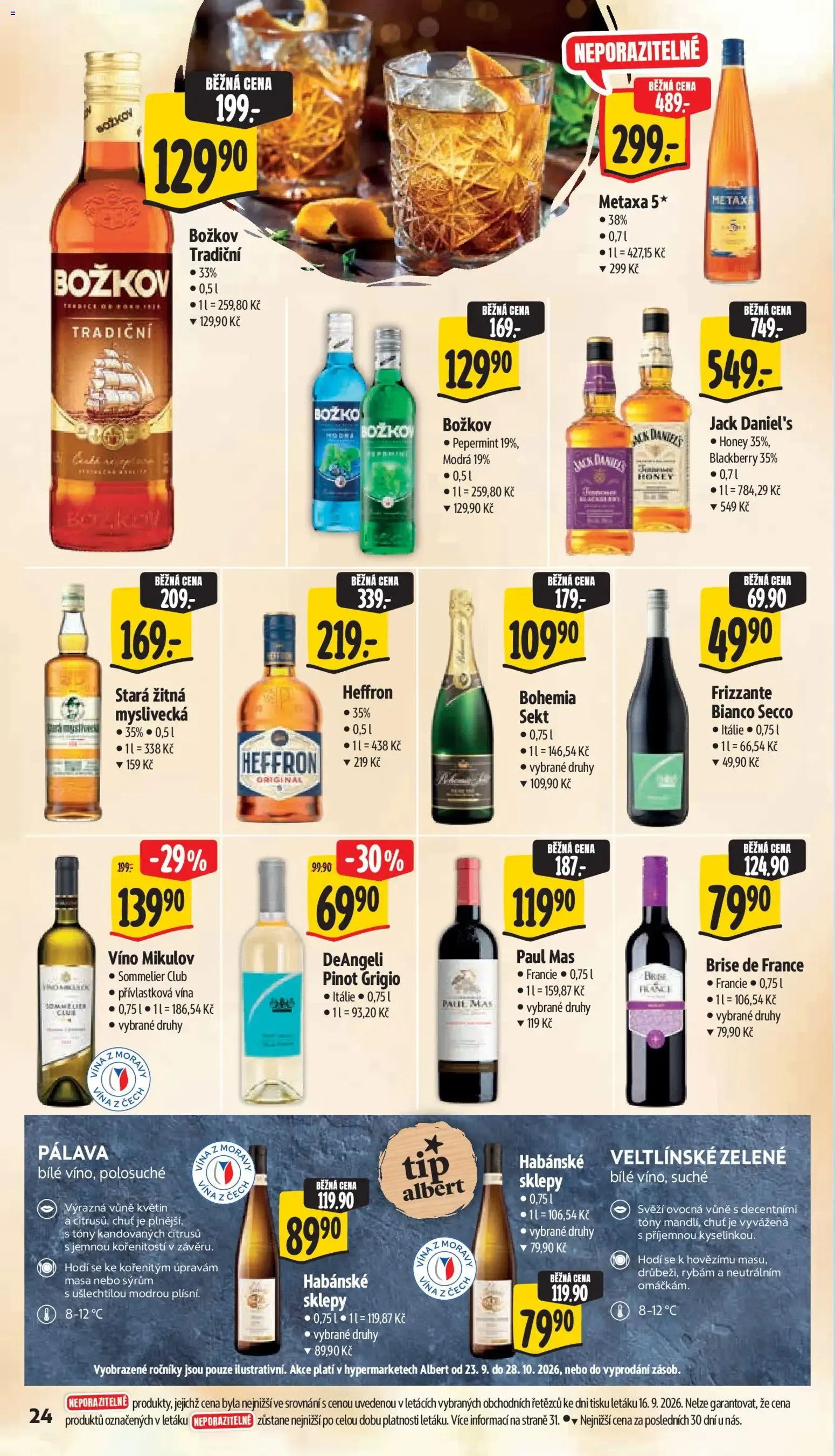 Albert leták - Hypermarket od 23.09.2026 - Akční leták - 23. září 6. října 2026 - Page 34