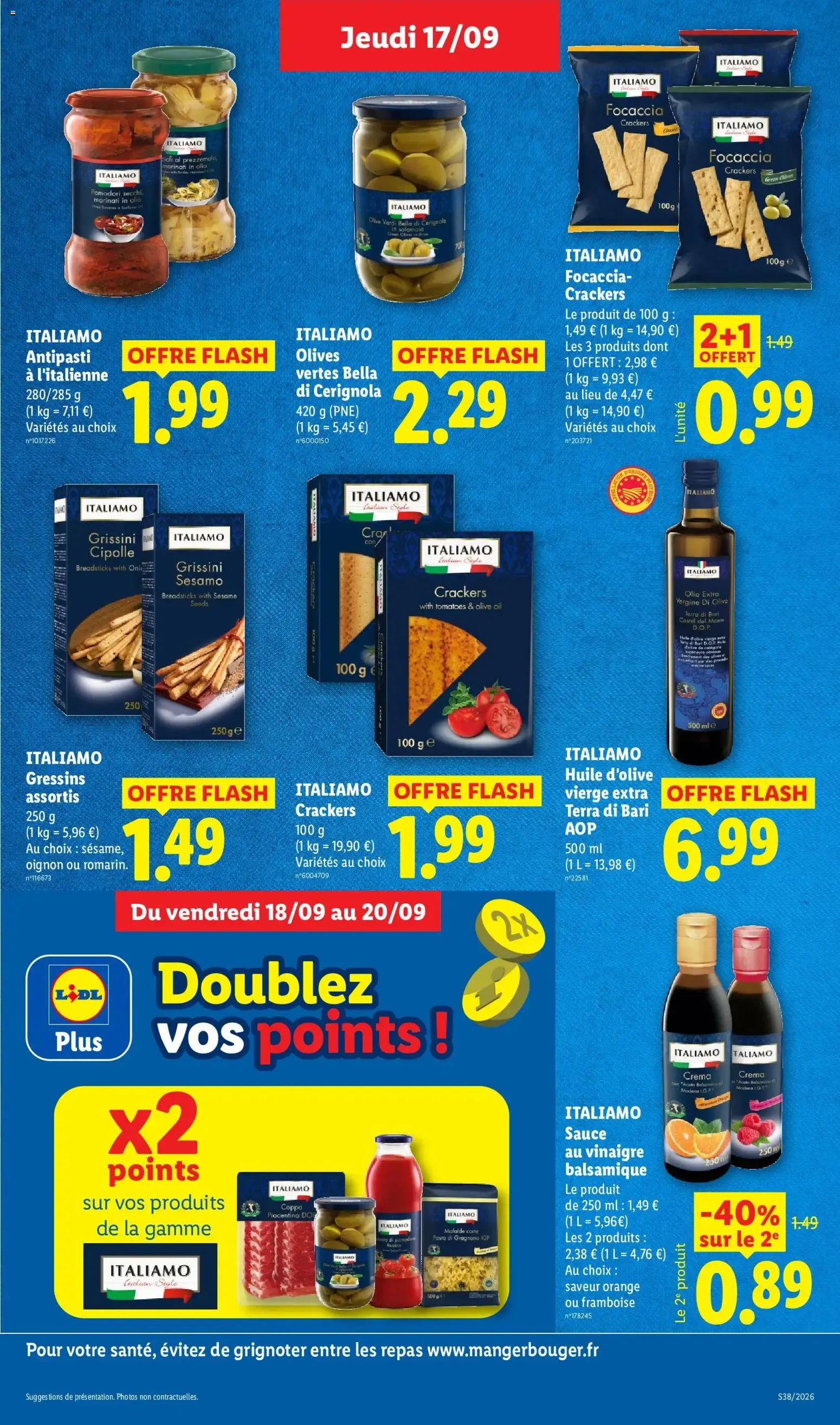 Lidl: Cap sur l'Italie! du 17 septembre au 23 septembre 2026 - Catalogue page 21