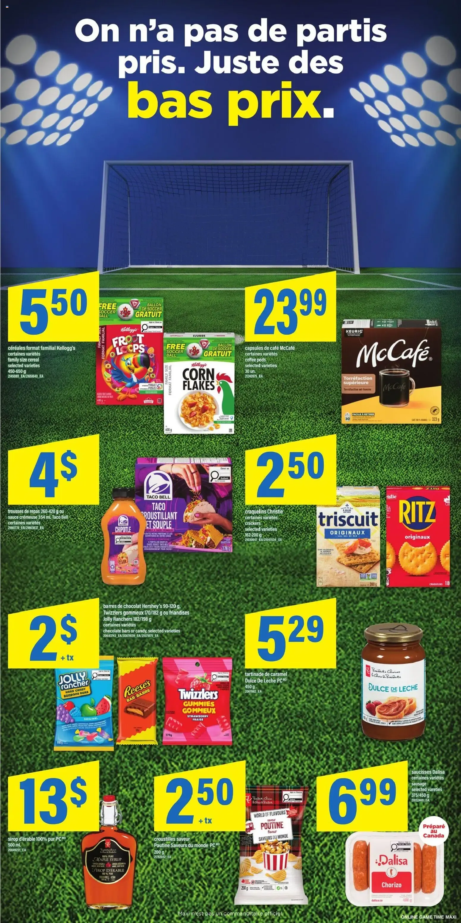 Maxi weekly flyer / circulaire from Jul 9, 2026 > weekly specials & deals from July 9 to July 15 2026 - flyer page 14