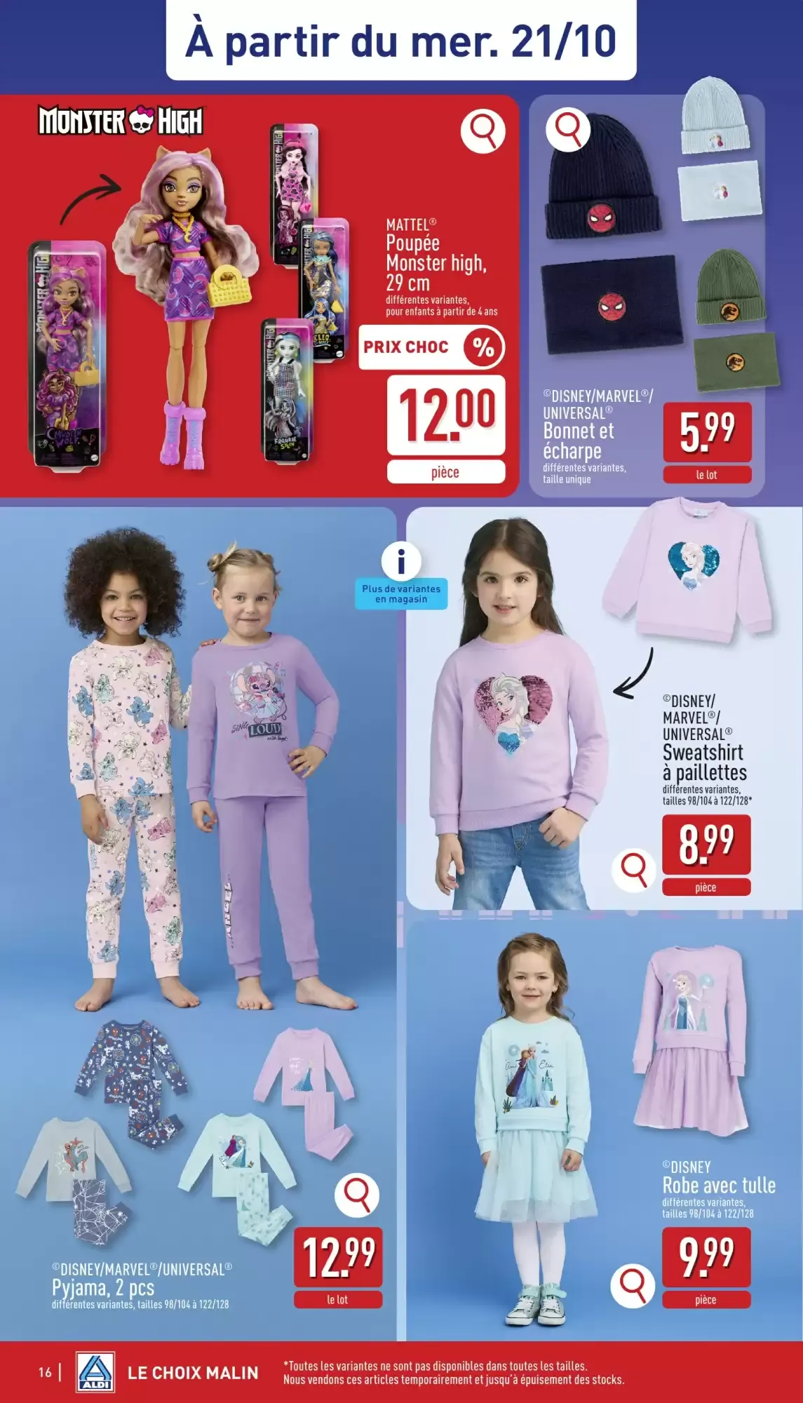 Dépliant ALDI du 19 au 24 Octobre van 19 oktober tot 24 oktober 2026 - folder pagina 16