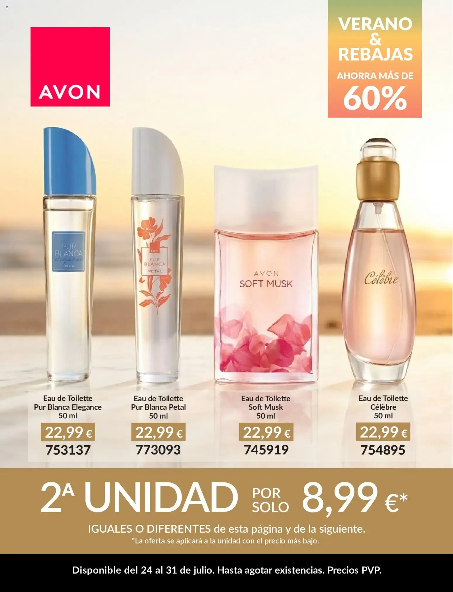 Catálogo de Avon Verano & Rebajas 24 de julio al 31 de julio 2026 - Página 4