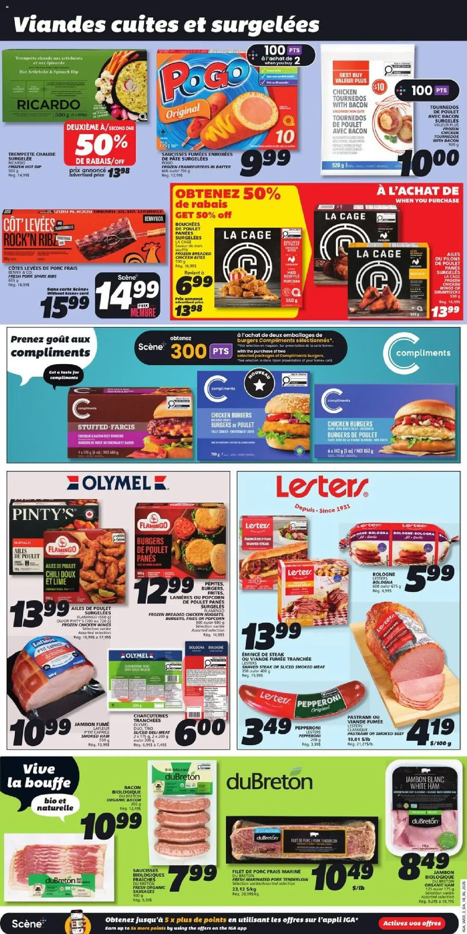 IGA Coop - Festival des prix bouffés from June 18 to June 24 2026 - flyer page 9