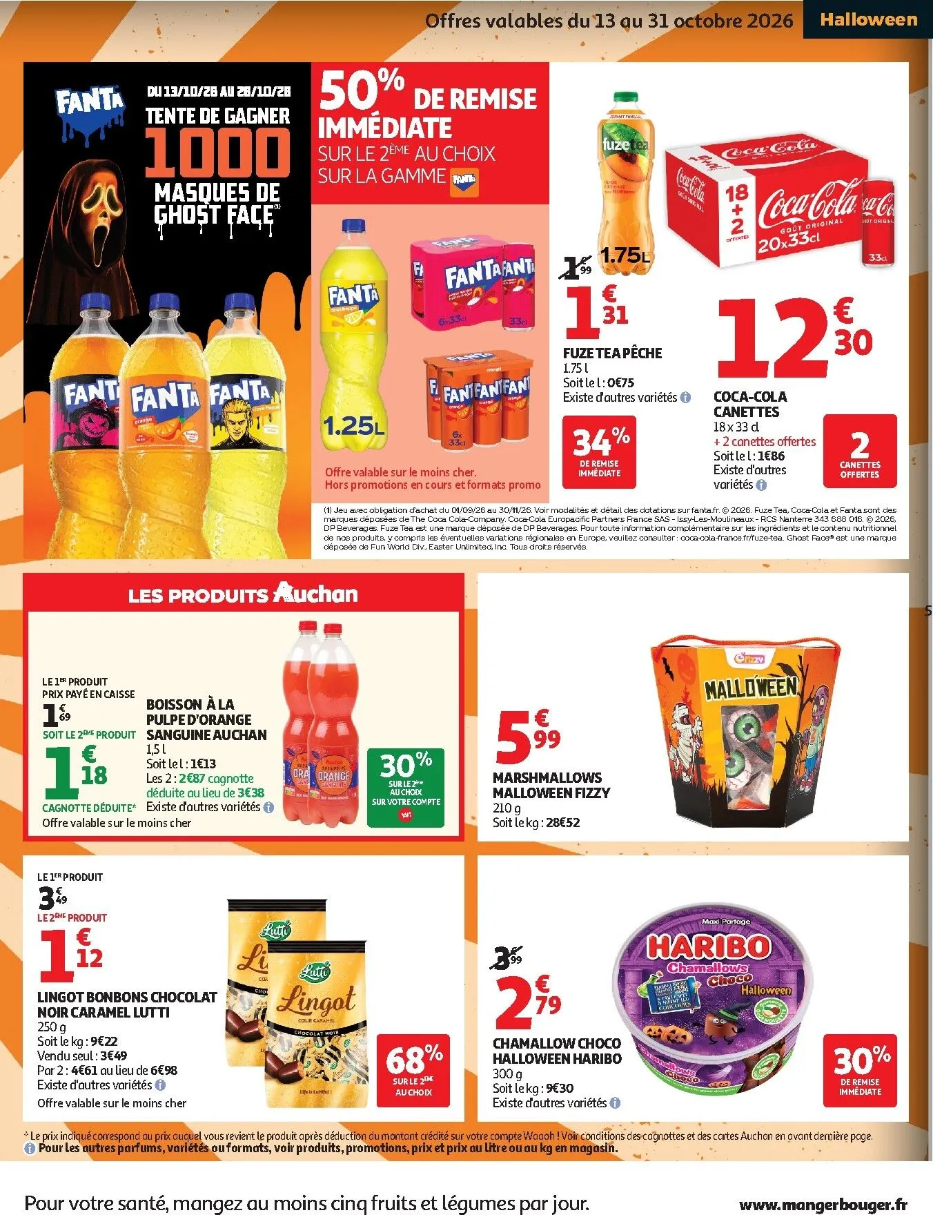 Le Grand Show d'Halloween - Auchan du 13 octobre au 25 octobre 2026 - Catalogue page 5
