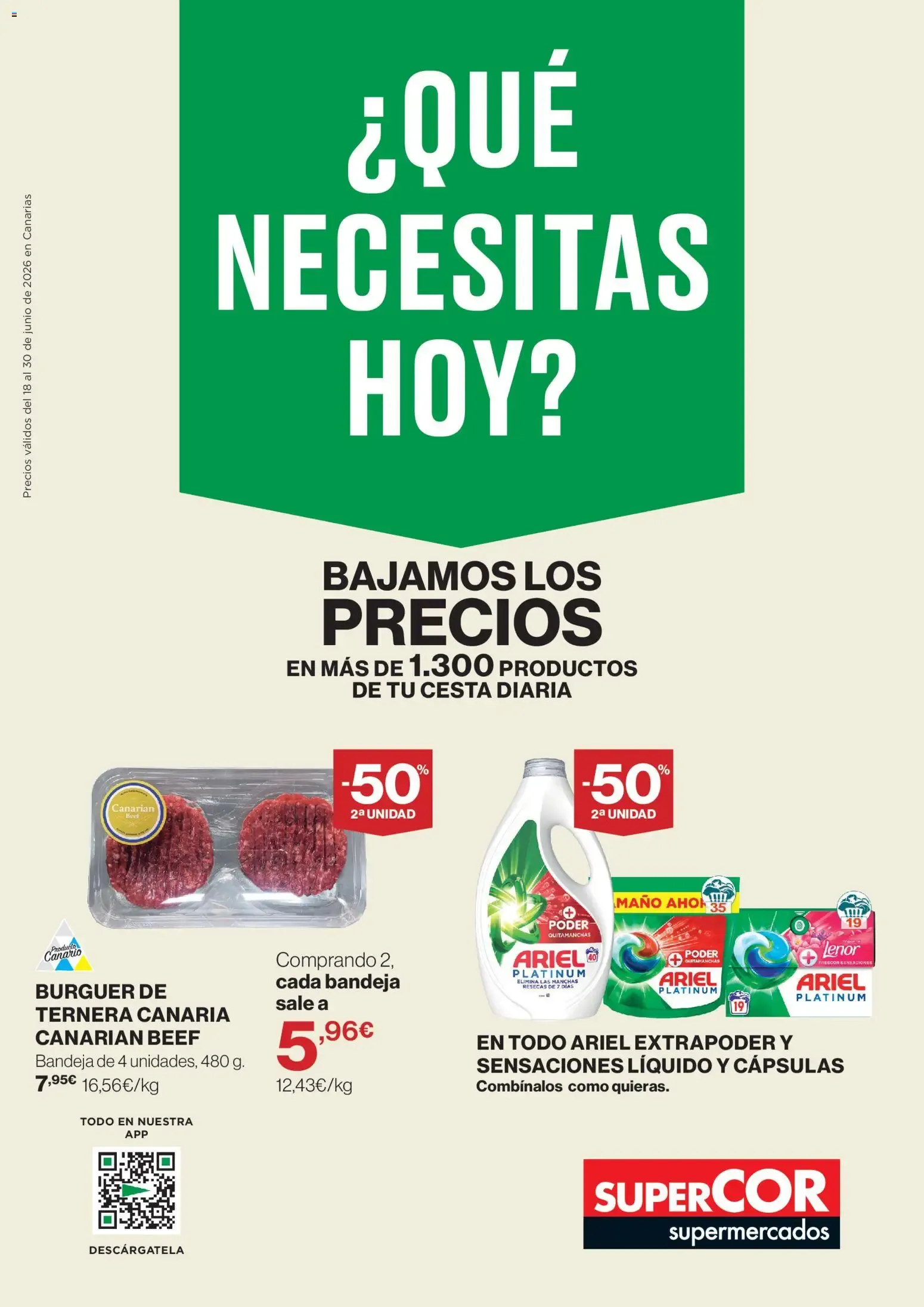 Catálogo de Supercor Canarias 18/06/2026 - 30/06/2026 18 de junio al 30 de junio 2026 - Página 1