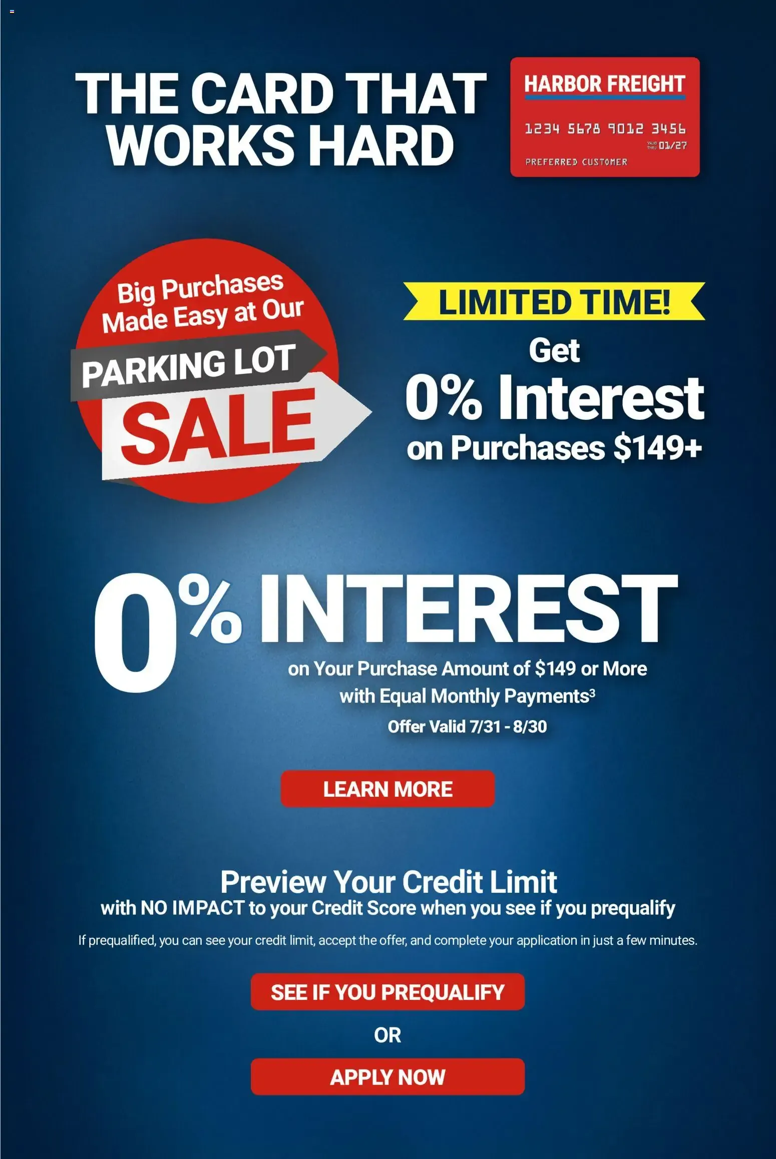 Weekly ad Harbor Freight Parking Lot Sale (08/10 - 08/16 2026) - Flyer from August 10 to August 16 2026 - Page 7
