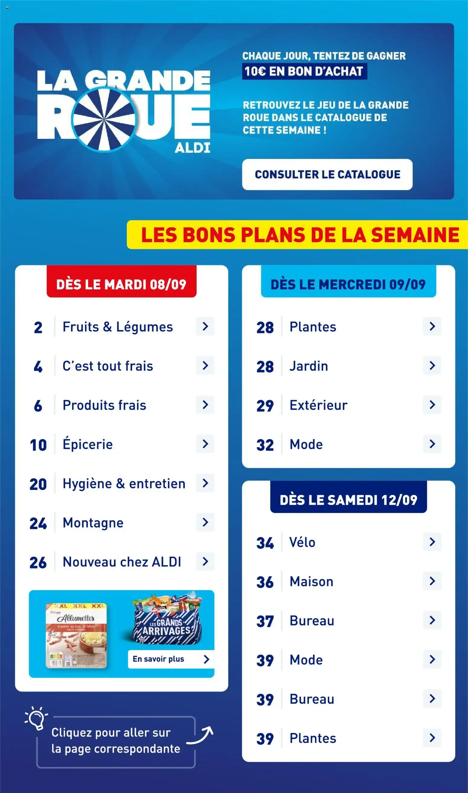 Aldi - Les très grands arrivages du 8 septembre au 14 septembre 2026 - Catalogue page 3