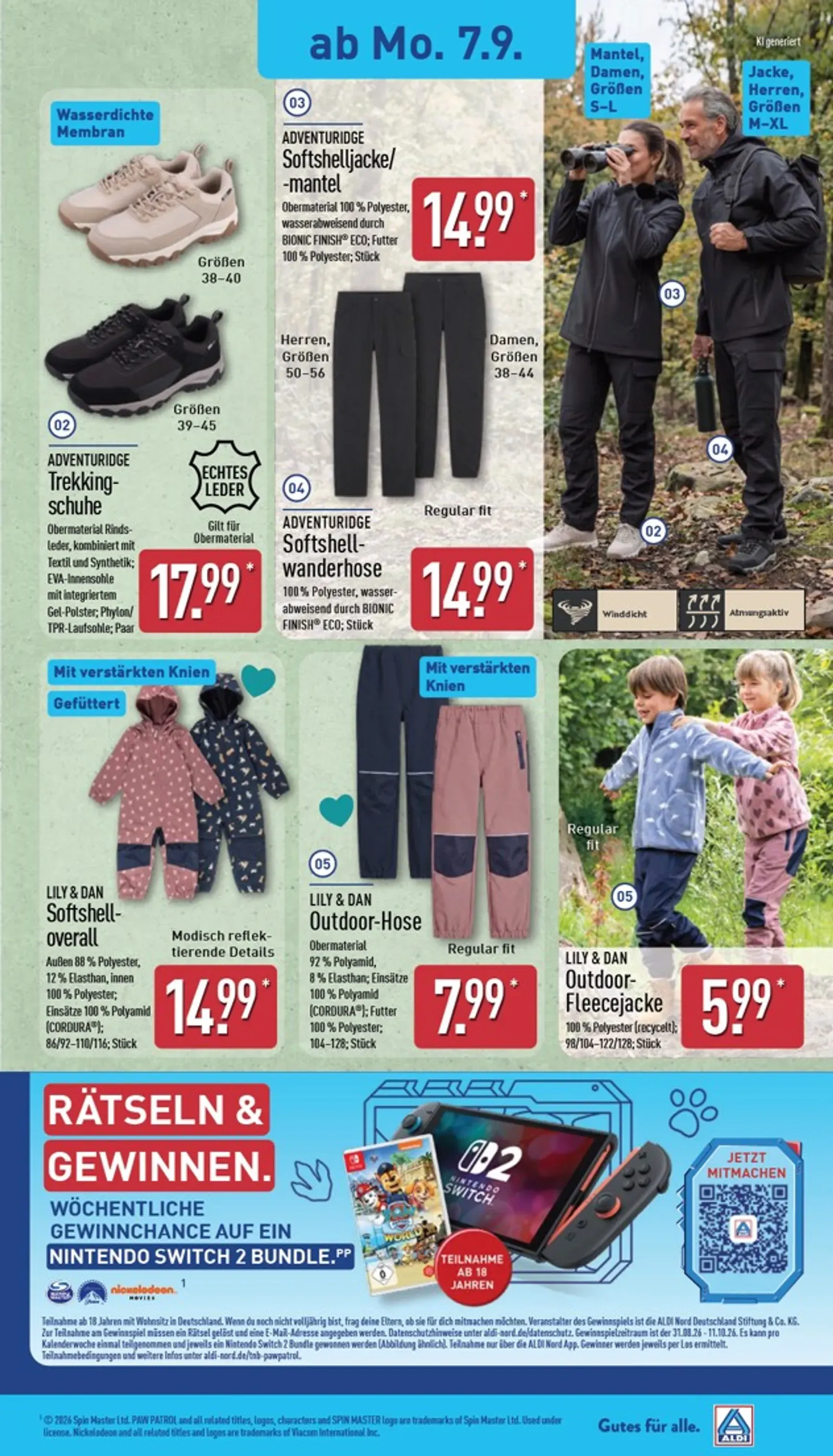 ALDI NORD - Ausblick Prospekt nächste Woche – von Montag 07.09.2026 bis Samstag 12.09.2026 von 7. September bis 12. September 2026 - Prospekt seite 3