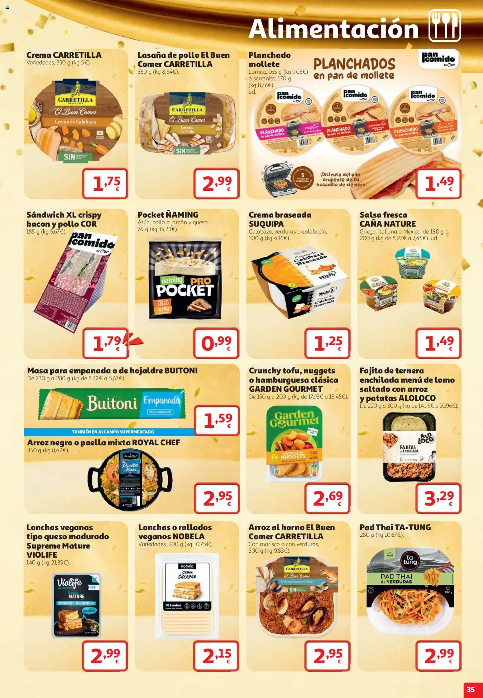 Catálogo de Alcampo - Turrón Suchard 3x2 22 de octubre al 4 de noviembre 2026 - Página 35