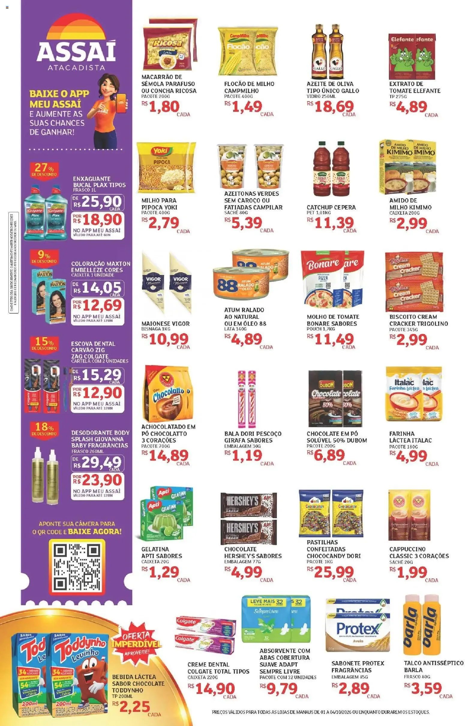 Encarte de Assaí Atacadista ofertas - AM de 01/10/2026 | Promoções Online 1 de outubro até 4 de outubro 2026 - Pagina 2