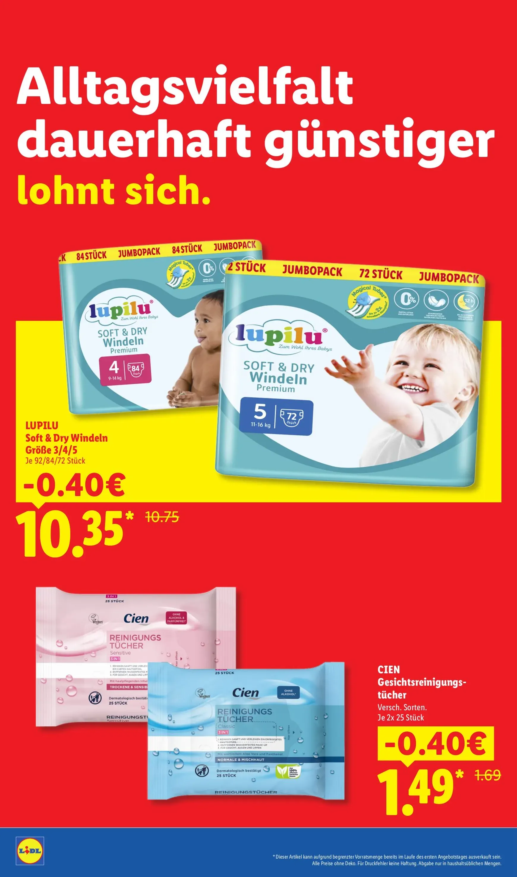 Lidl - Der Preisführer macht Deutschland dauerhaft günstiger! von 1. Juli bis 31. August 2026 - Prospekt seite 12