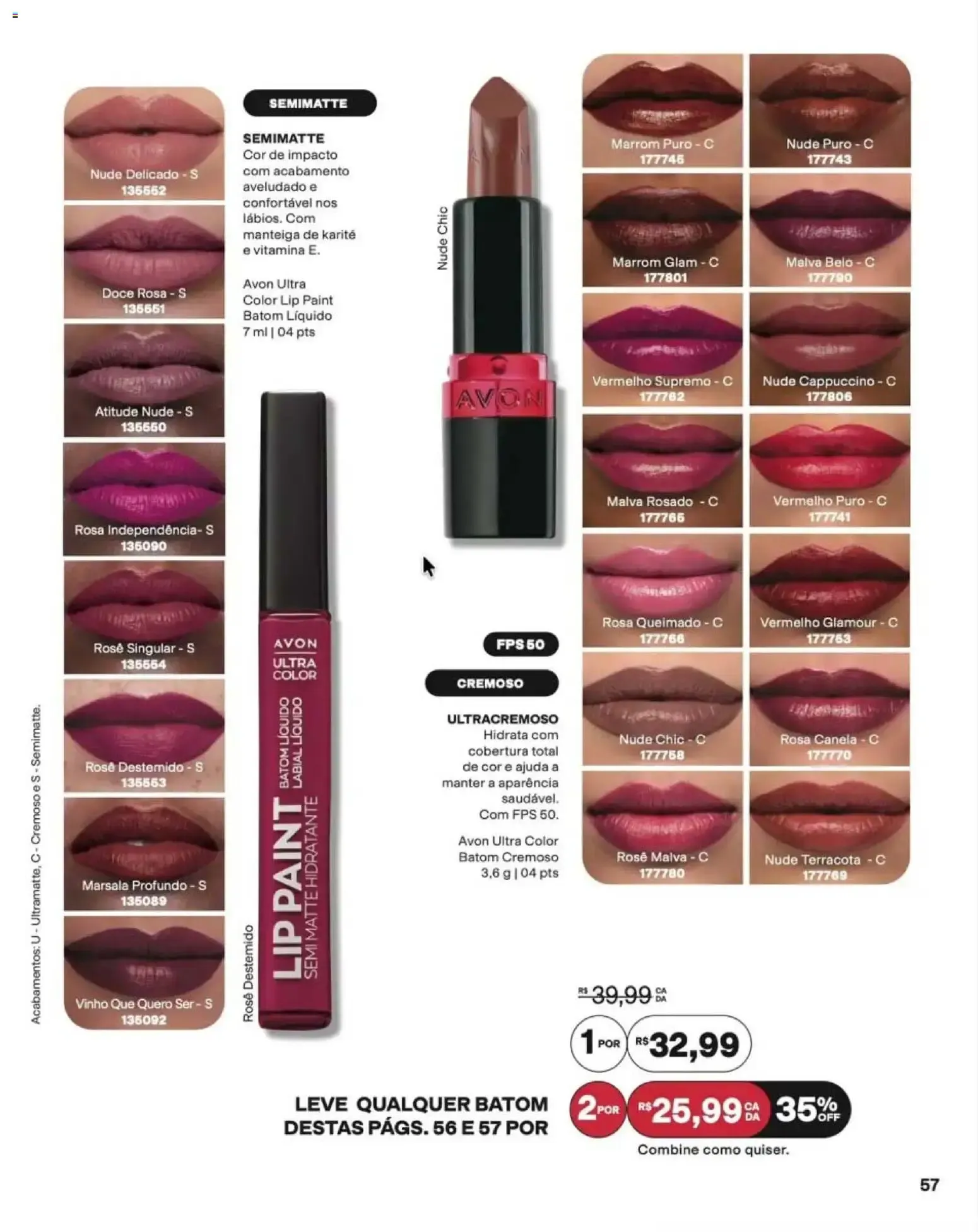 Encarte de Revista Avon - Chegou Renew Menopro - Ciclo 16/2026 12 de outubro até 2 de novembro 2026 - Pagina 57