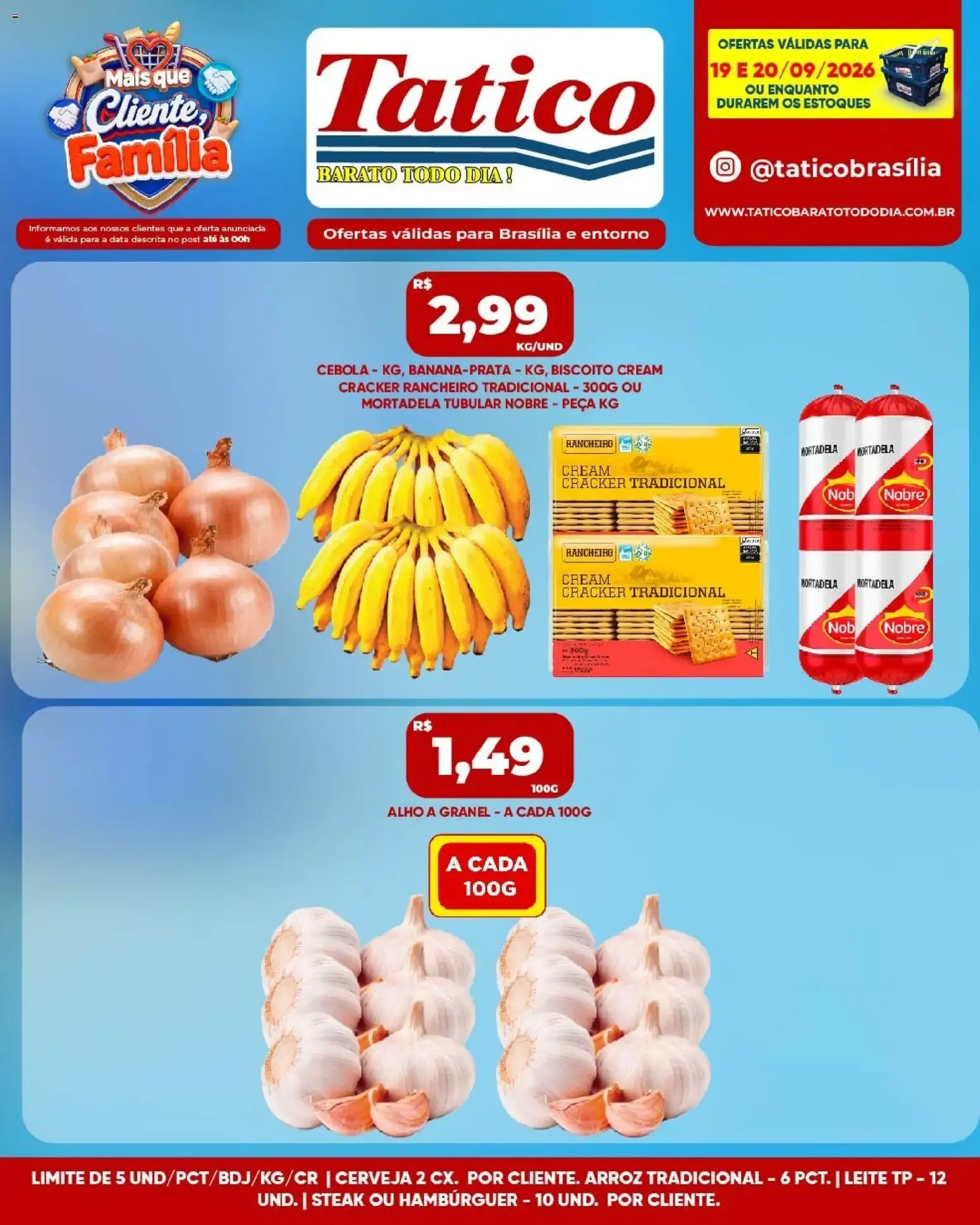 Tatico ofertas Fim de Semana de 19/09/2026 | Promoções Online