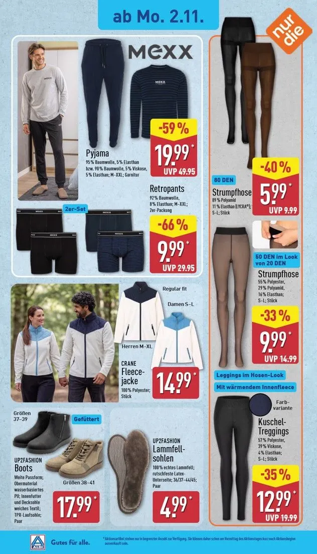 ALDI NORD - Ausblick Prospekt nächste Woche – von Montag 02.11.2026 bis Samstag 07.11.2026 von 2. November bis 7. November 2026 - Prospekt seite 3