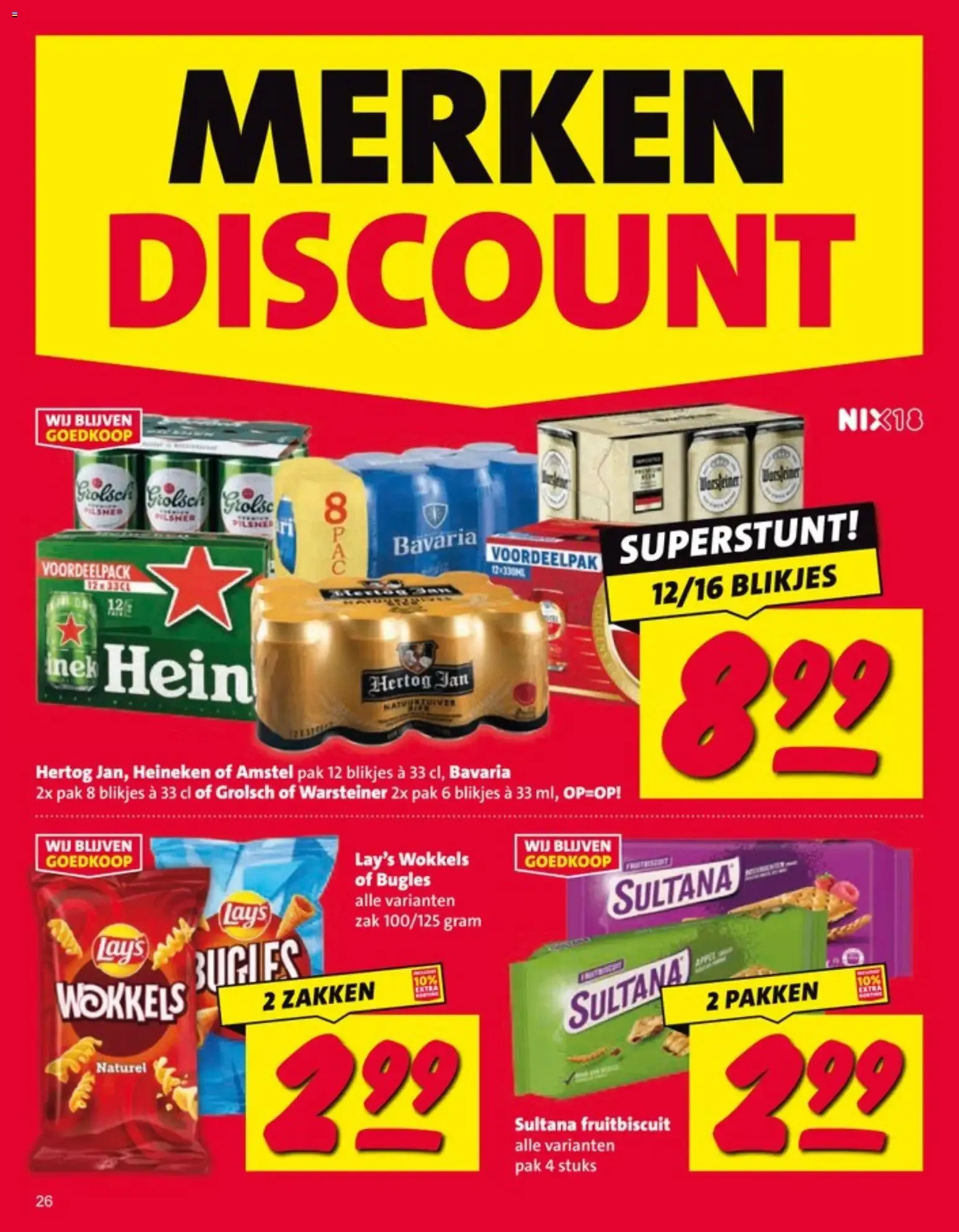 Nettorama Merkendiscount - Discount Prijs! van 3 augustus tot 9 augustus 2026 - Folder pagina 26