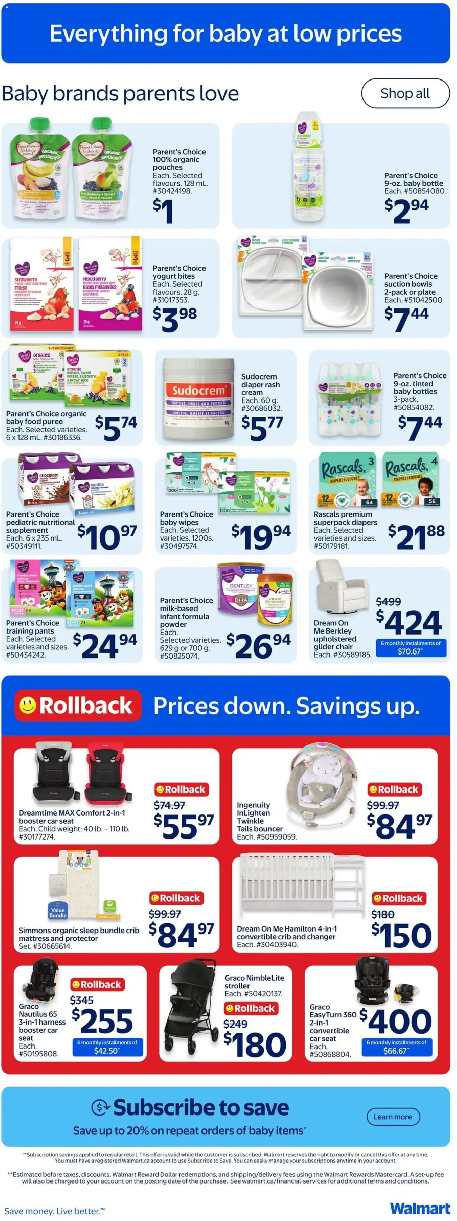 Walmart weekly flyer from Sep 3, 2026 > weekly specials & deals from September 3 to September 9 2026 - flyer page 32