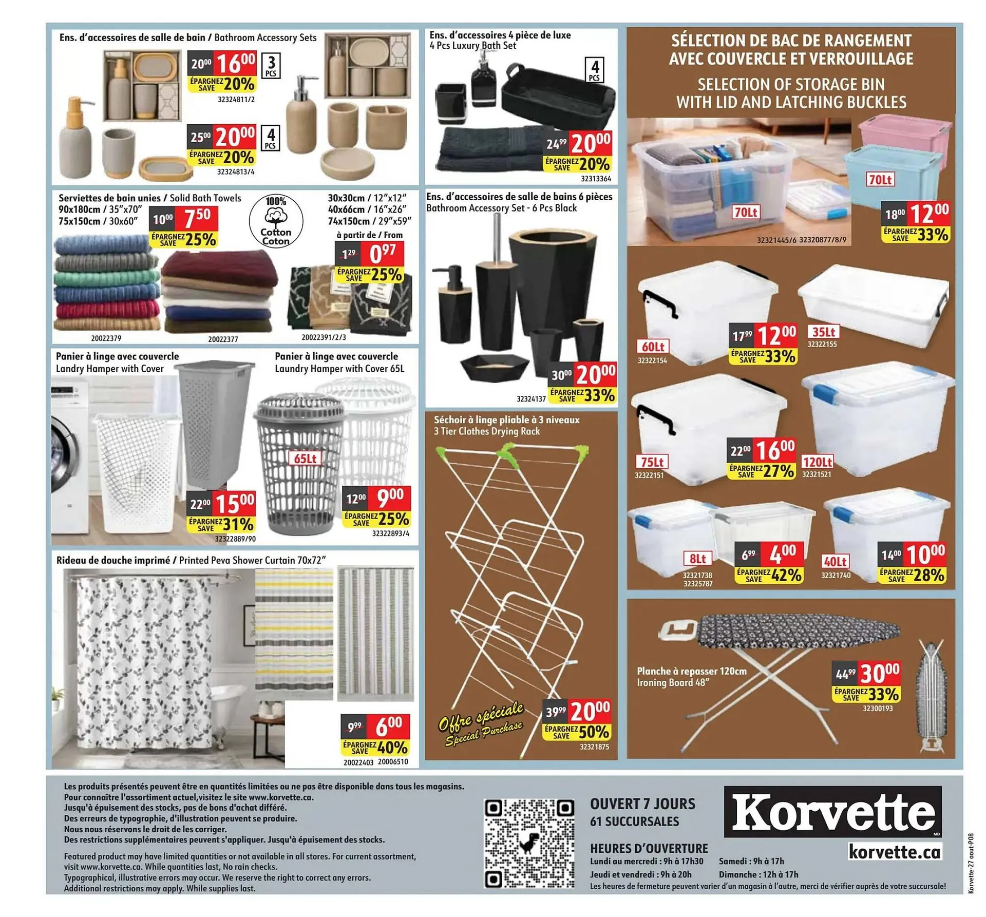 Korvette flyer week 35 from August 27 to September 2 2026 - flyer page 8