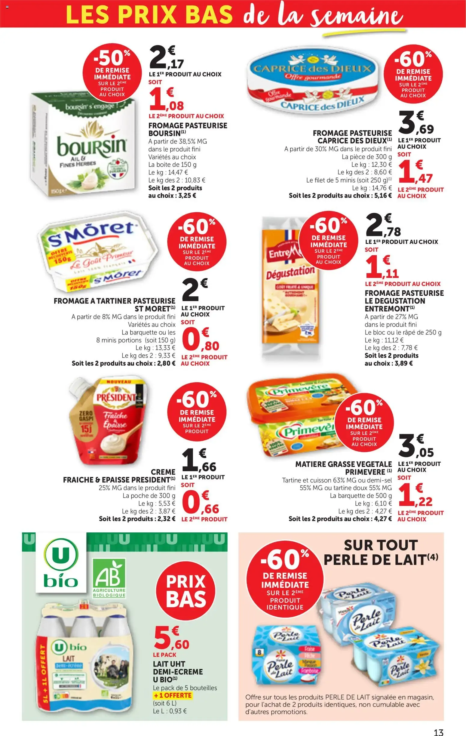 bi1 Supermarché - Coup d'envoi DES PRIX BAS du 9 juin au 21 juin 2026 - Catalogue page 13