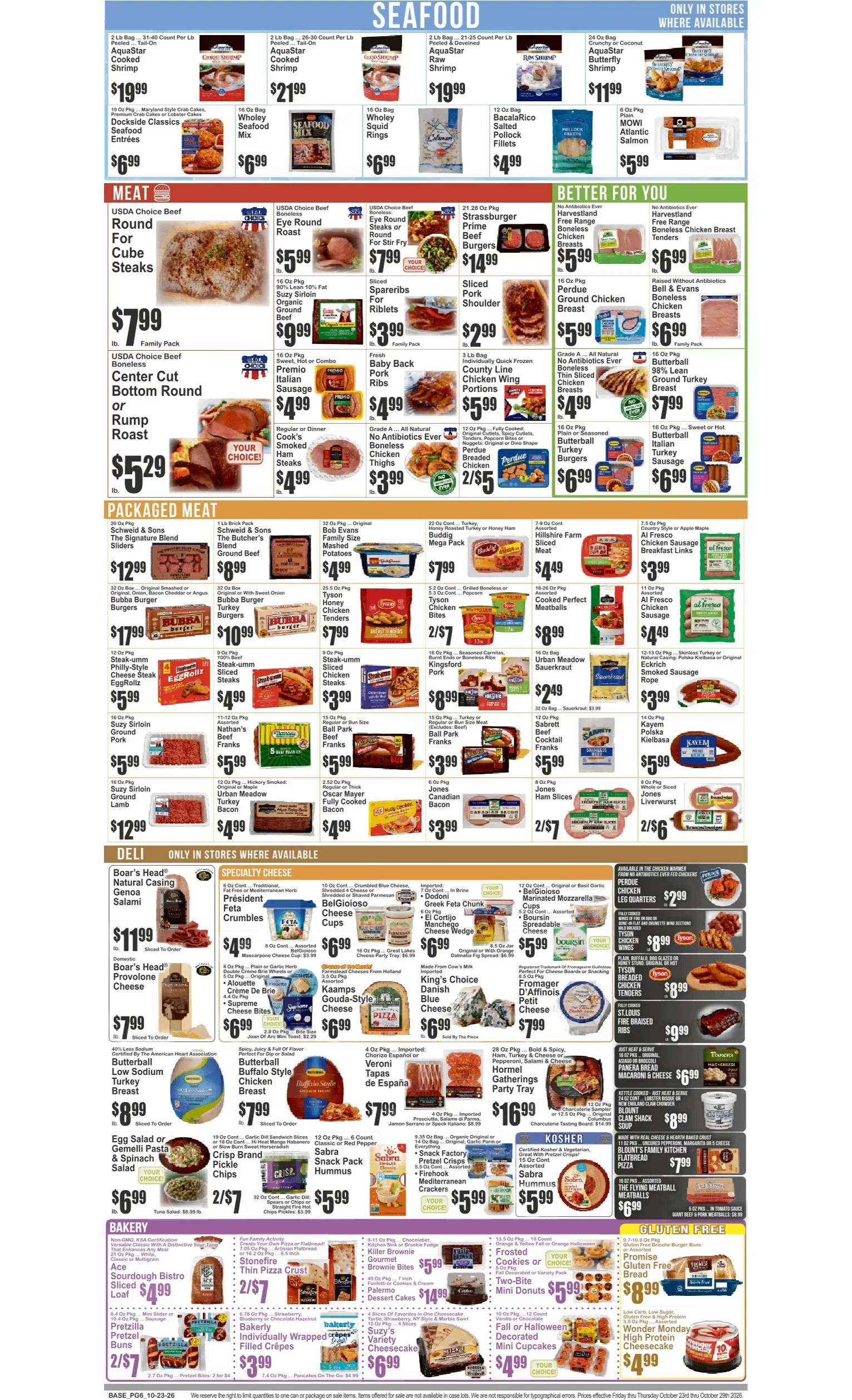 Weekly ad Current Key Food - Hartford Avenue leaflet valid from Friday 10/23/2026 to Thursday 10/29/2026 from October 23 to October 29 2026 - Page 7