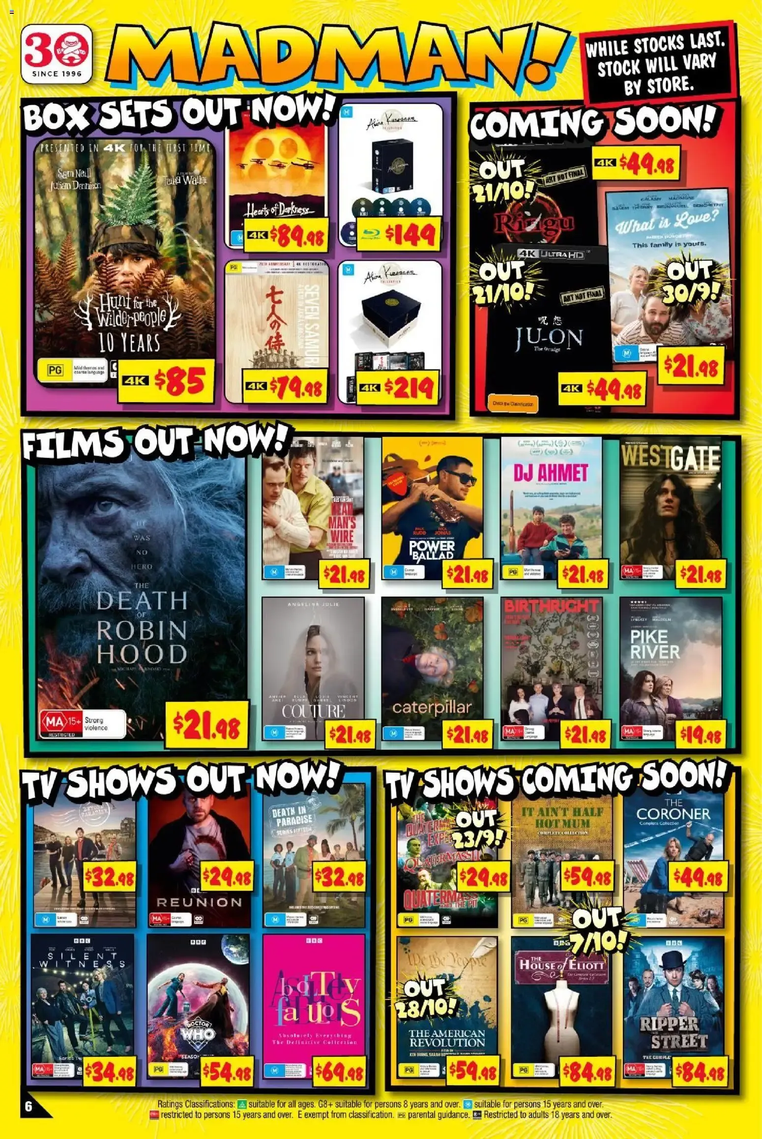 JB Hi-Fi Entertainment Extravaganza - 17/09/2026 > weekly / monthly specials - Catalogue valid from 17 September to 7 October 2026 - page 6