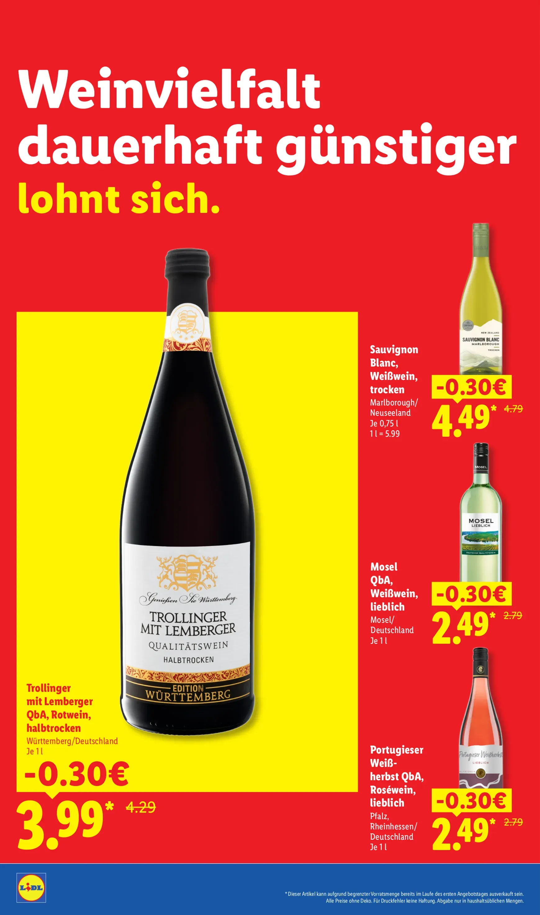 Lidl: Der Preisführer macht Deutschland dauerhaft günstiger! von 1. Juli bis 31. August 2026 - Prospekt seite 22