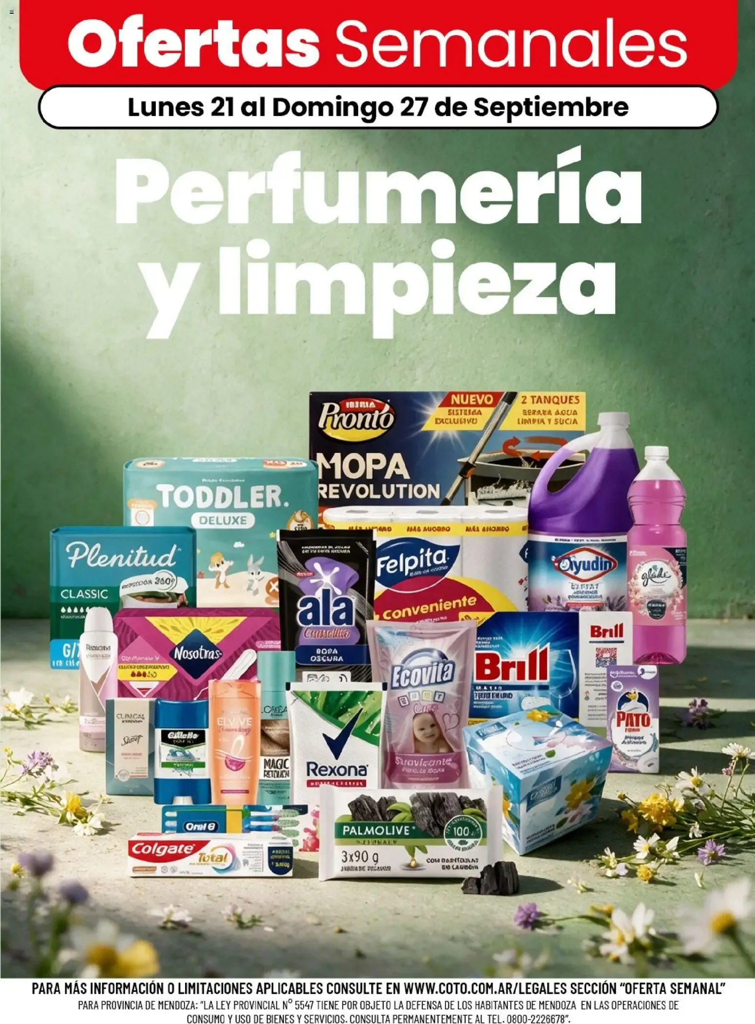 Ofertas de Ofertas Semanales de Perfumería y Limpieza 21 de septiembre al 27 de septiembre 2026 - Página 1 del catálogo