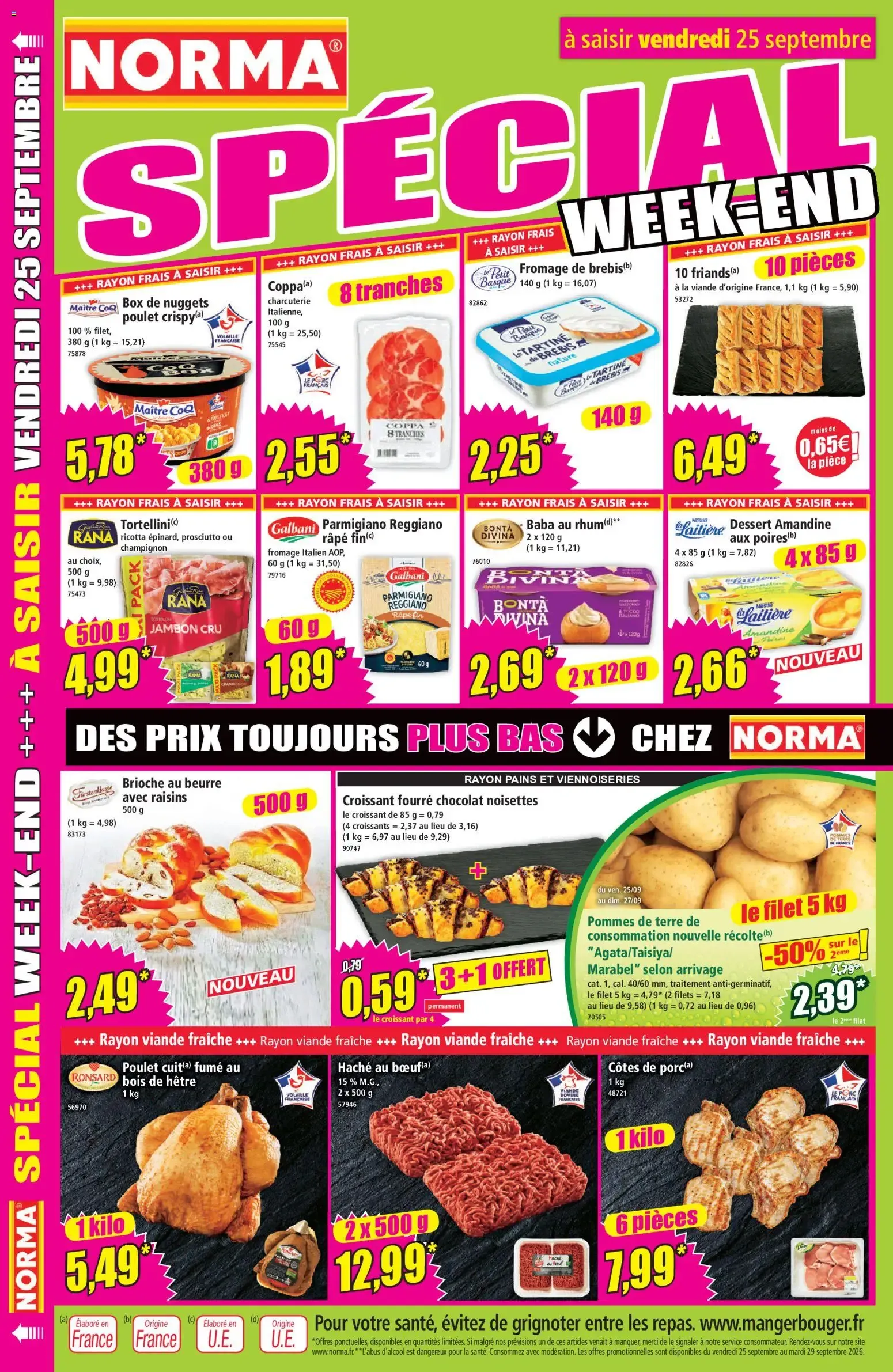 Norma - Votre Discounter Régional du 23 septembre au 29 septembre 2026 - Catalogue page 14
