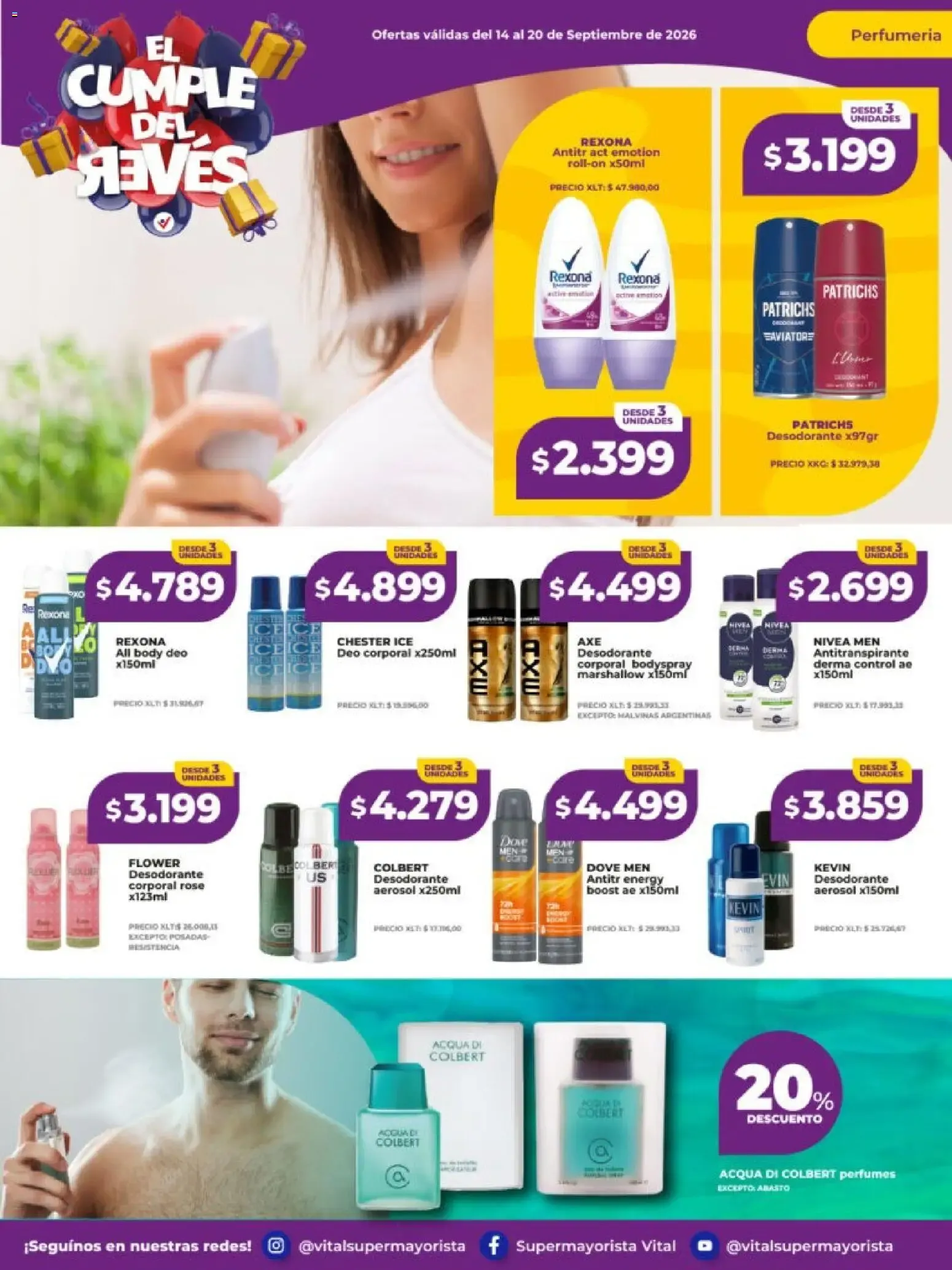 Ofertas de Vital - Ofertas || del 14/09/2026 - 20/09/2026 || Catálogo 14 de septiembre al 20 de septiembre 2026 - Página 3 del catálogo