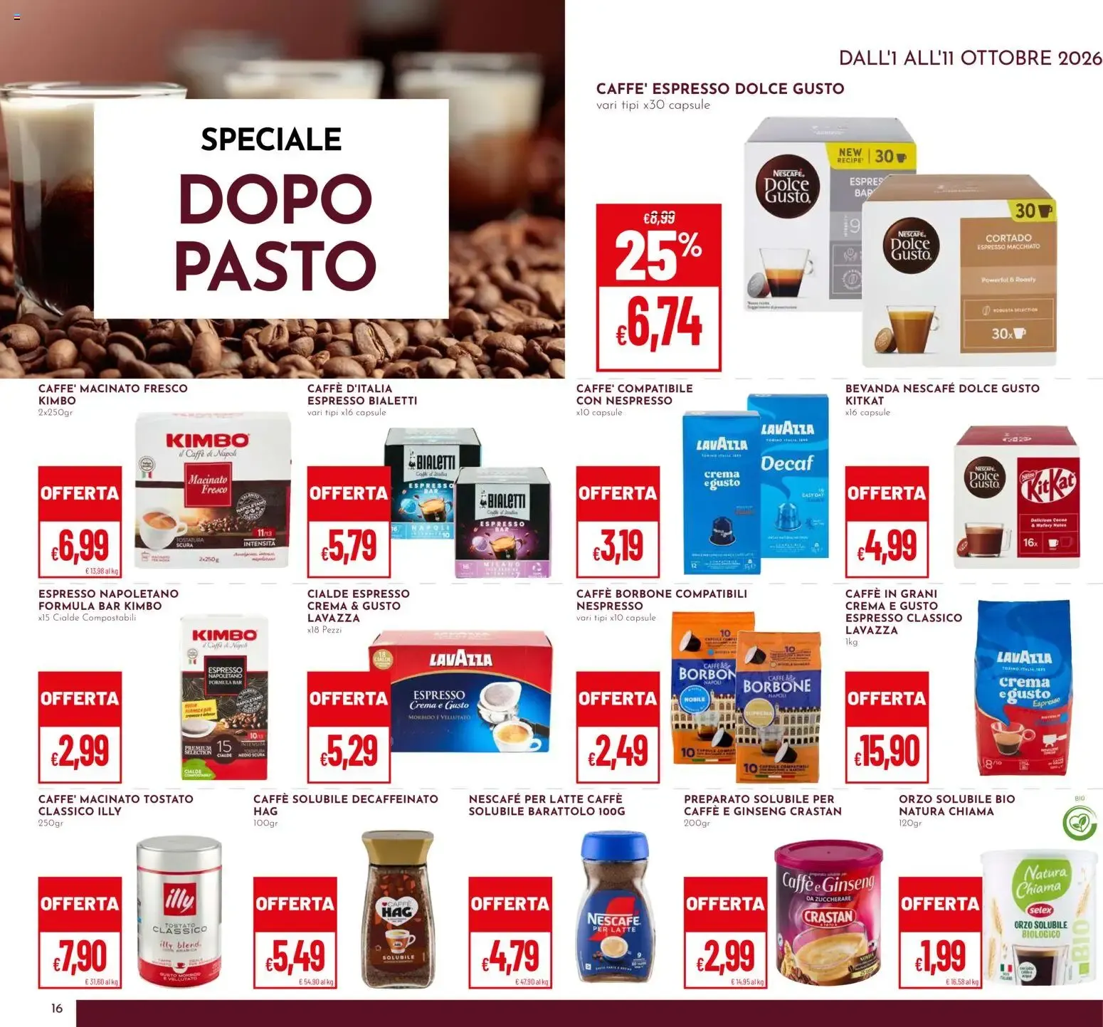 Nuovo Pan volantino dal 01/10/2026 > offerte anteprima 🛍️ da 1 ottobre a 21 ottobre di 2026 - Pagina del volantino 16