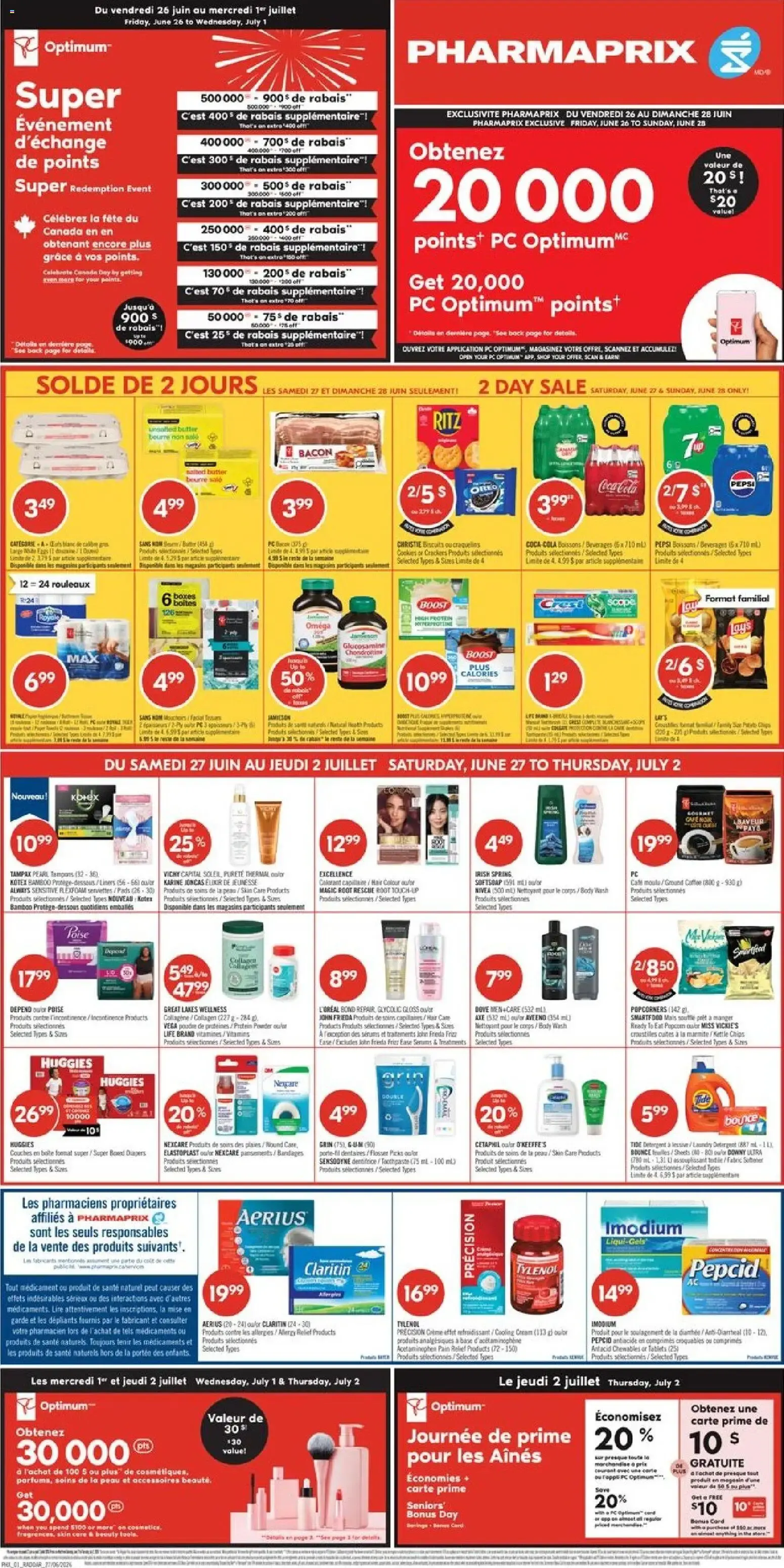 Solde de 2 jours / 2 Day Sale from June 27 to June 28 2026 - flyer page 2