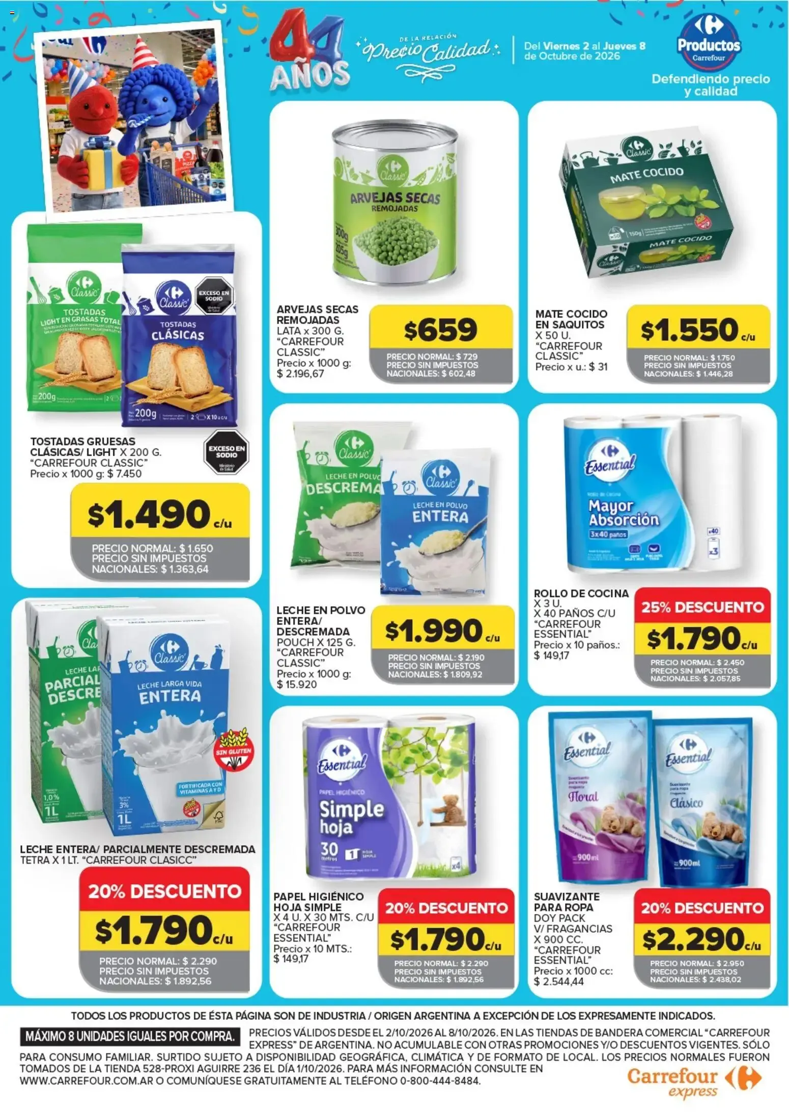 Ofertas de Carrefour Express catálogo del 02/10/2026 - 08/10/2026 2 de octubre al 8 de octubre 2026 - Página 5 del catálogo