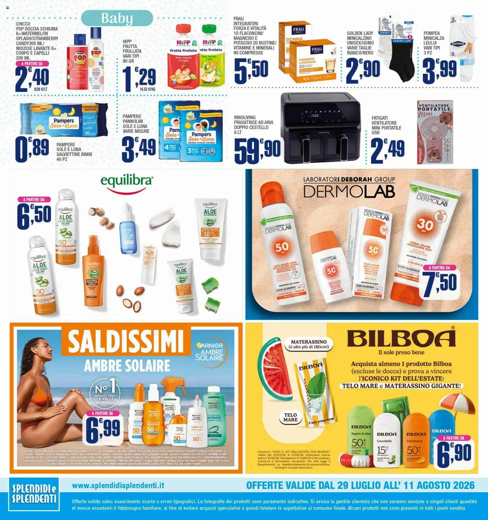 Splendidi e Splendenti volantino dal 29/07/2026 - online Offerte da 29 luglio a 11 agosto di 2026 - Pagina del volantino 10