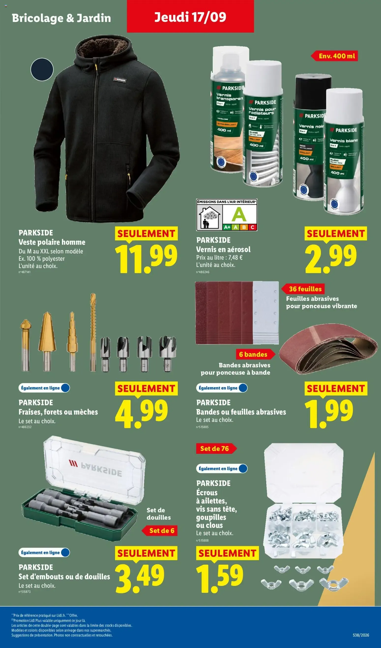 Lidl: Cap sur l'Italie! du 17 septembre au 23 septembre 2026 - Catalogue page 45
