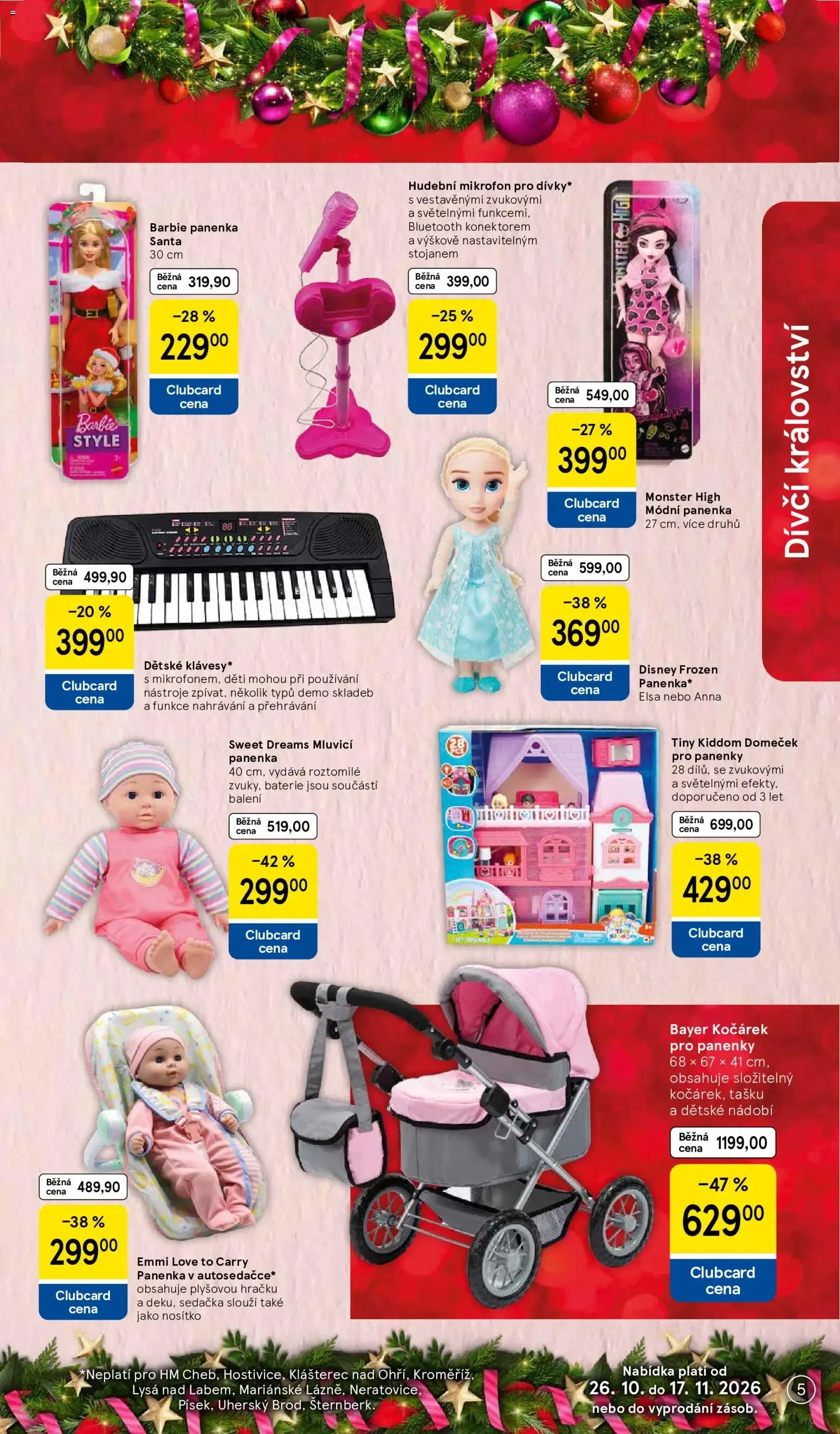 TESCO Vánoční katalog hraček - 26. října 17. listopadu 2026 - Page 5