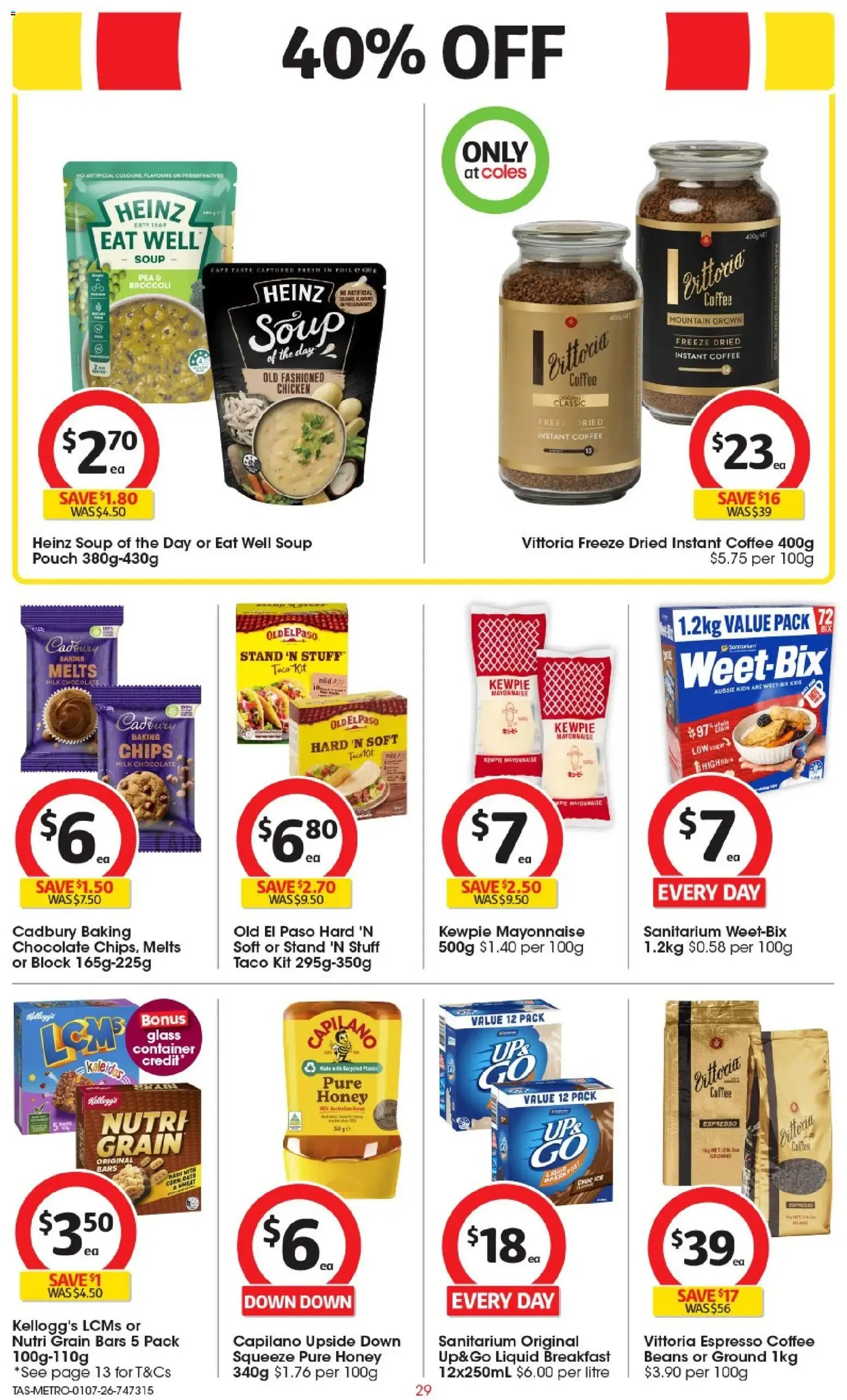 Coles catalogue valid from 01/07/2026 > Online Australia - Catalogue valid from 1 July to 7 July 2026 - page 29