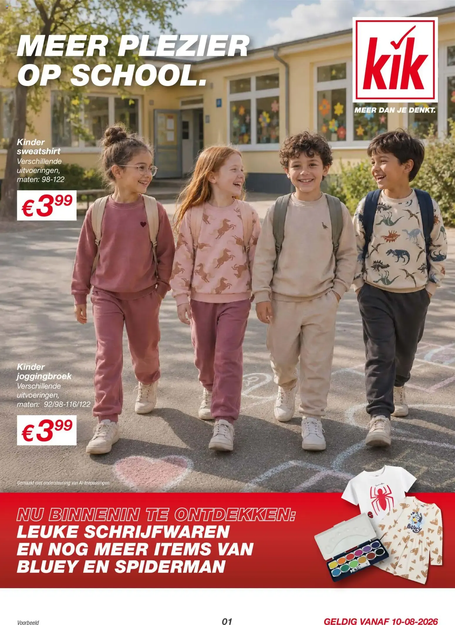 KiK folder vanaf 10-08-2026 || NIEUWE van 10 augustus tot 22 augustus 2026 - Folder pagina 1