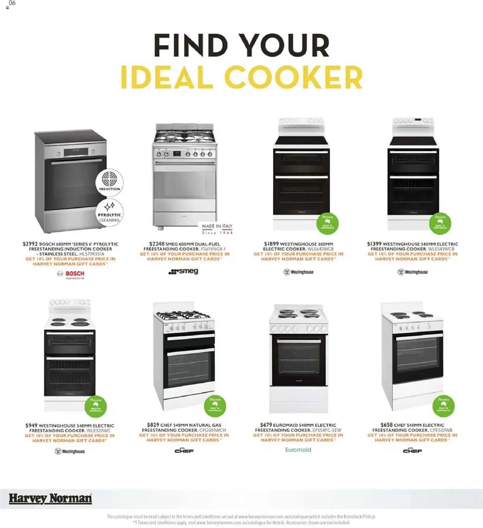 Harvey Norman Cooking: With the World's Best Brands - Catalogue valid from 12 October to 26 October 2026 - page 6