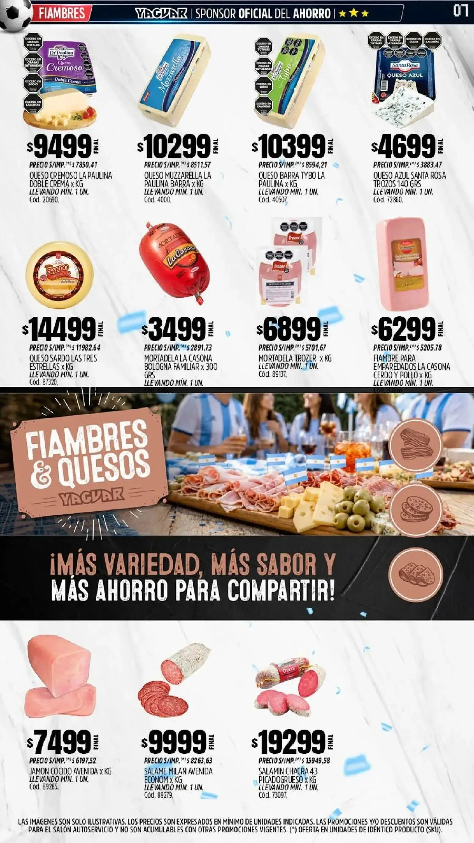 Ofertas de Mayorista Yaguar - La Hinchada del Ahorro 15 de junio al 20 de junio 2026 - Página 6 del catálogo