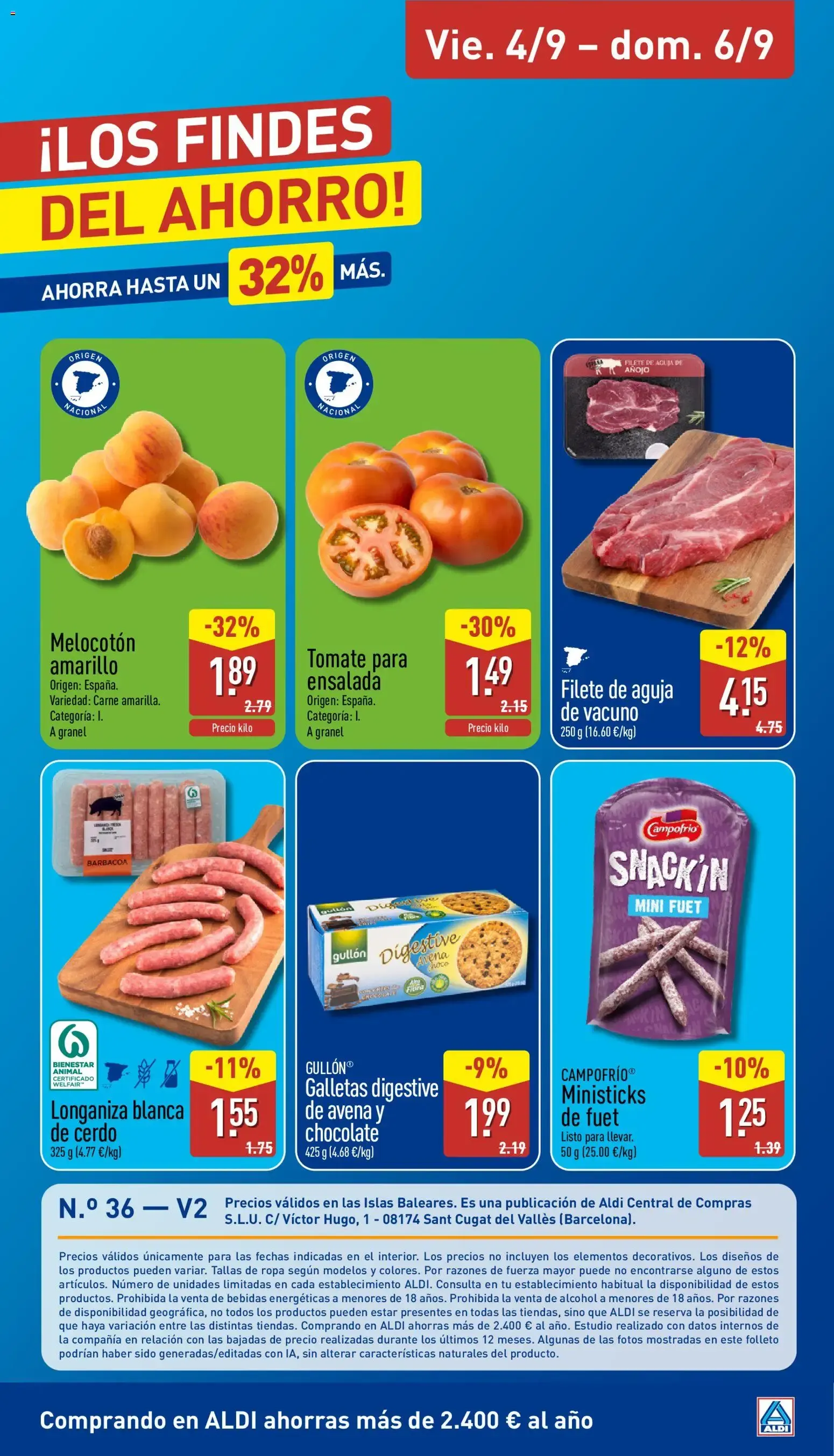 Catálogo de Aldi folleto Baleares del 31/08/2026 | Catálogo 31 de agosto al 6 de septiembre 2026 - Página 27