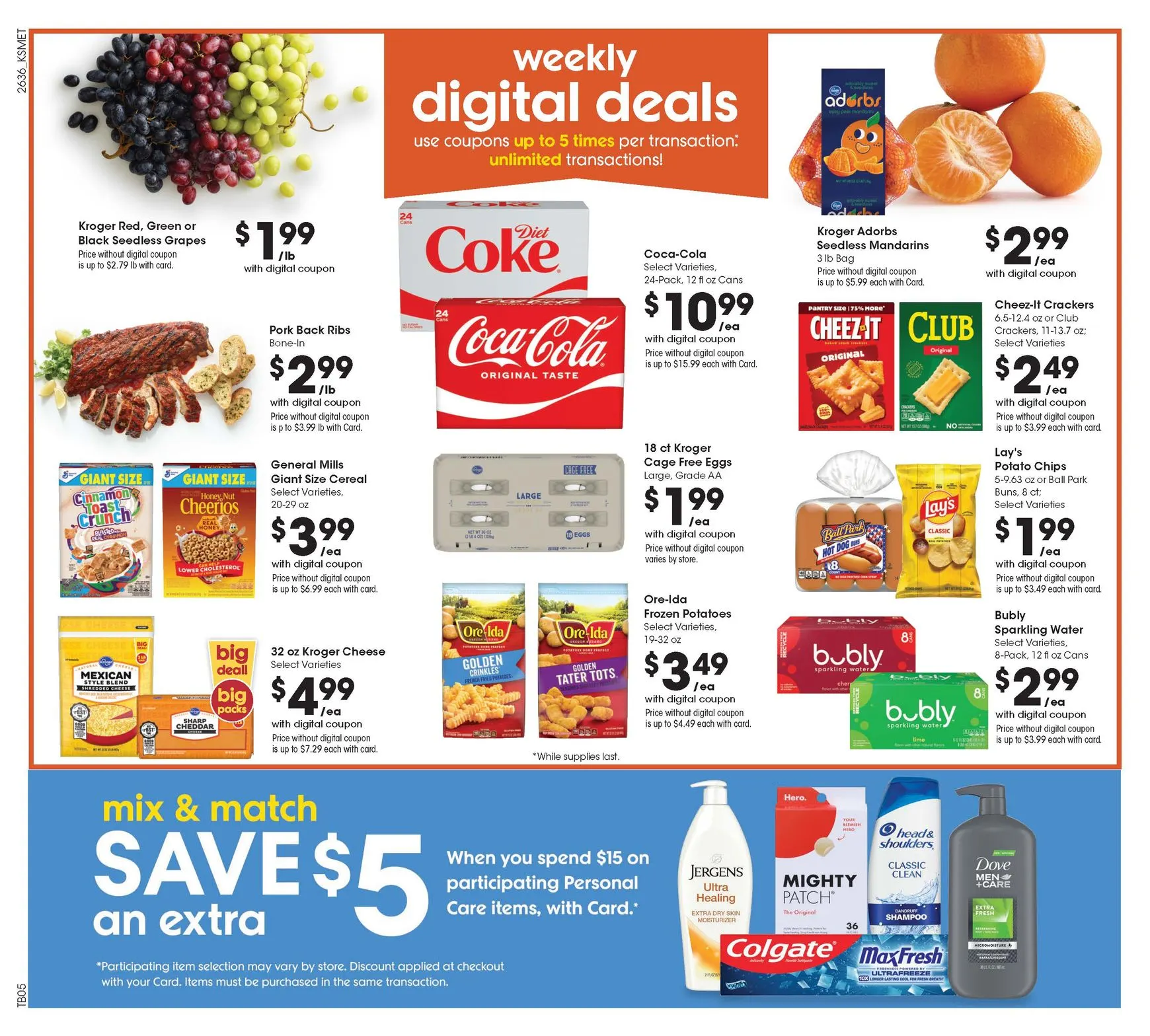 Weekly ad Current King Soopers leaflet valid from Wednesday 10/07/2026 to Tuesday 10/13/2026 from October 7 to October 13 2026 - Page 2