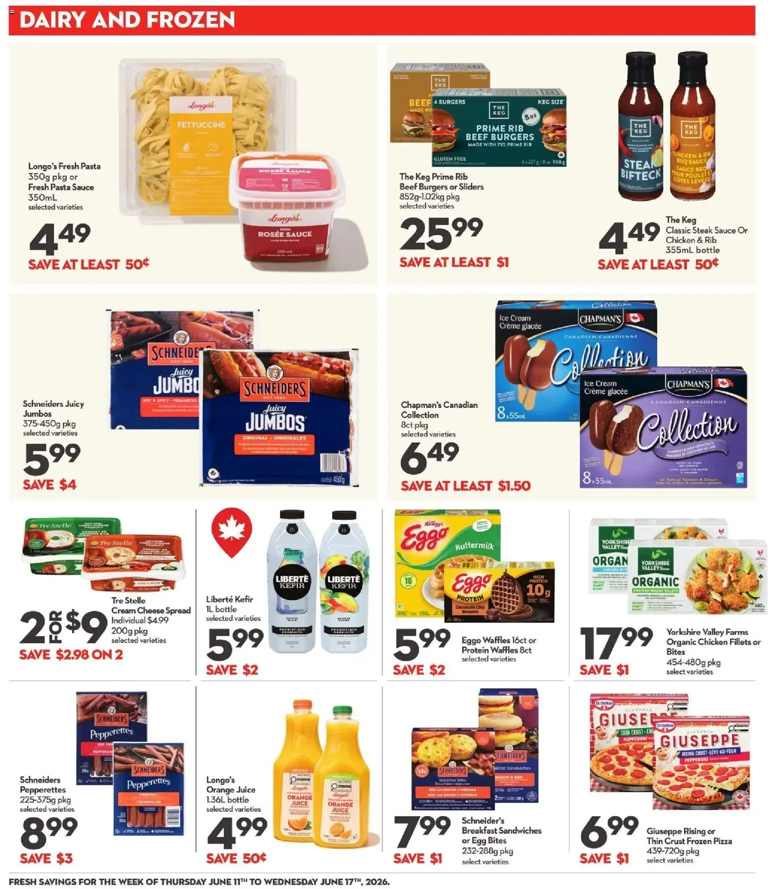Longo's weekly flyer / circulaire from Jun 11, 2026 > weekly specials & deals from June 11 to June 17 2026 - flyer page 10