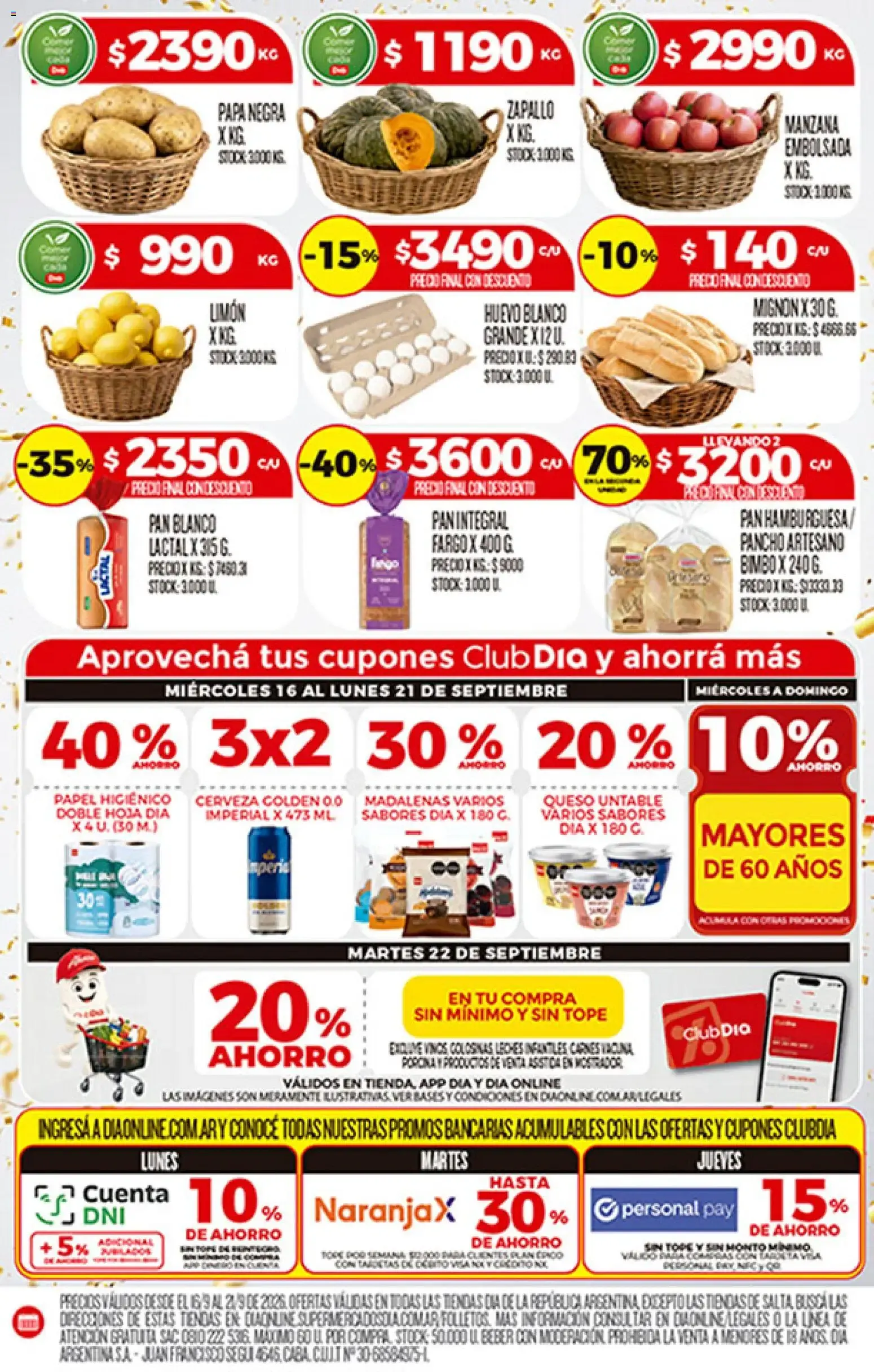 Ofertas de Supermercado DIA Ofertas del 16/09/2026 - 22/09/2026 16 de septiembre al 21 de septiembre 2026 - Página 4 del catálogo