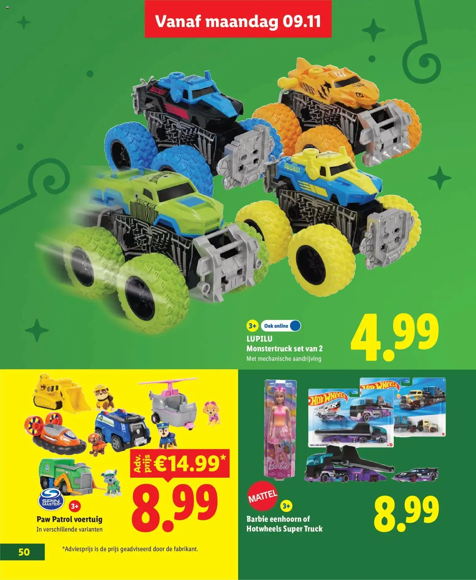 Het grote Lidl Speelgoed boek van 9 oktober tot 23 november 2026 - Folder pagina 50