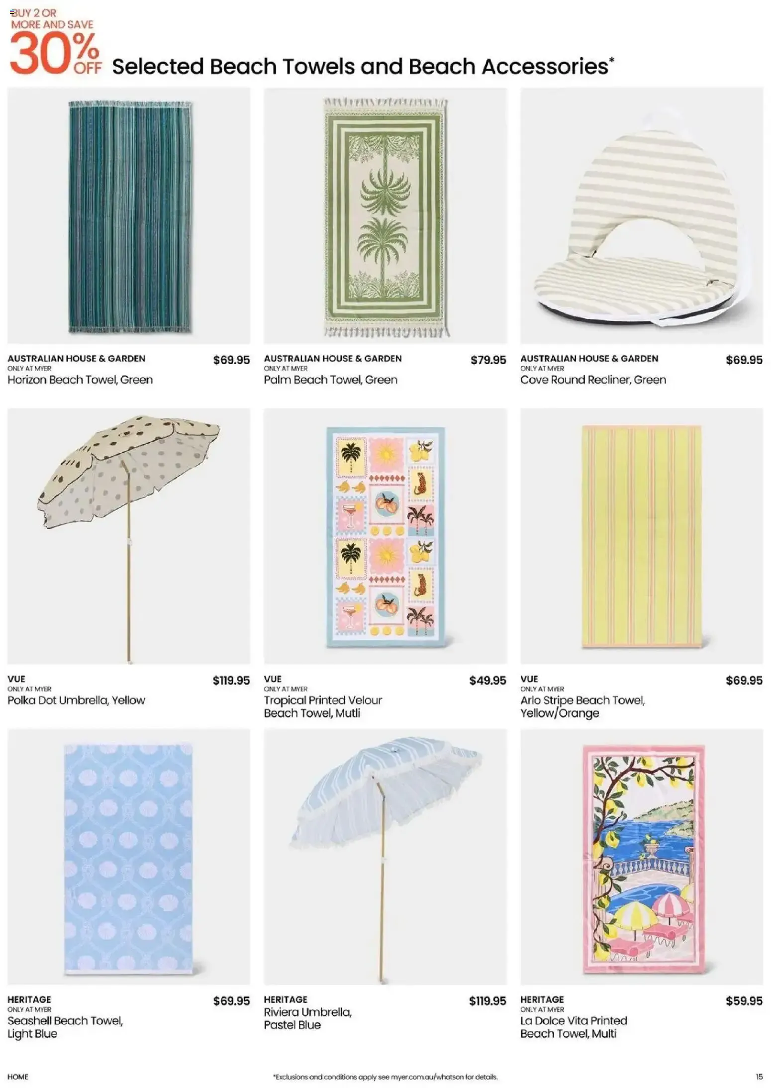Myer Celebration Ready: Bed, Bath & Living Home Essentials - Catalogue valid from 13 October to 1 November 2026 - page 17