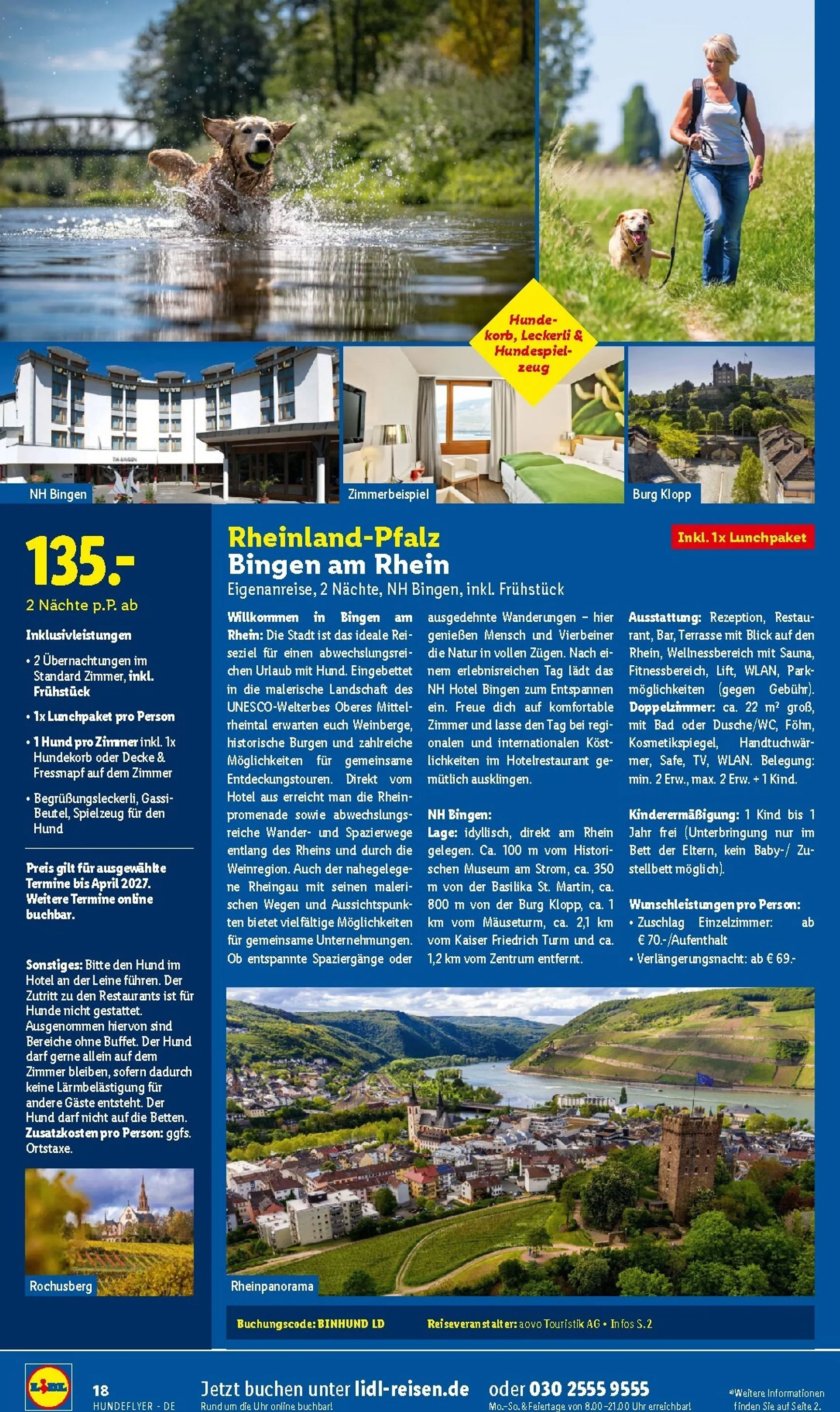Urlaub mit Wau-Effekt lohnt sich. Lidl Reisen & Experiences von 29. Juli bis 31. Dezember 2026 - Prospekt seite 18