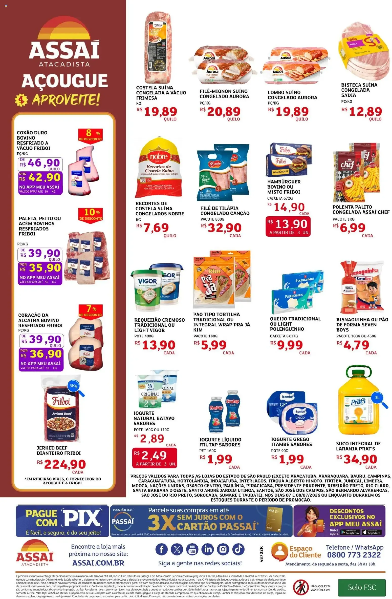 Encarte de Assaí Atacadista ofertas - SP de 07/07/2026 | Promoções Online 7 de julho até 8 de julho 2026 - Pagina 2