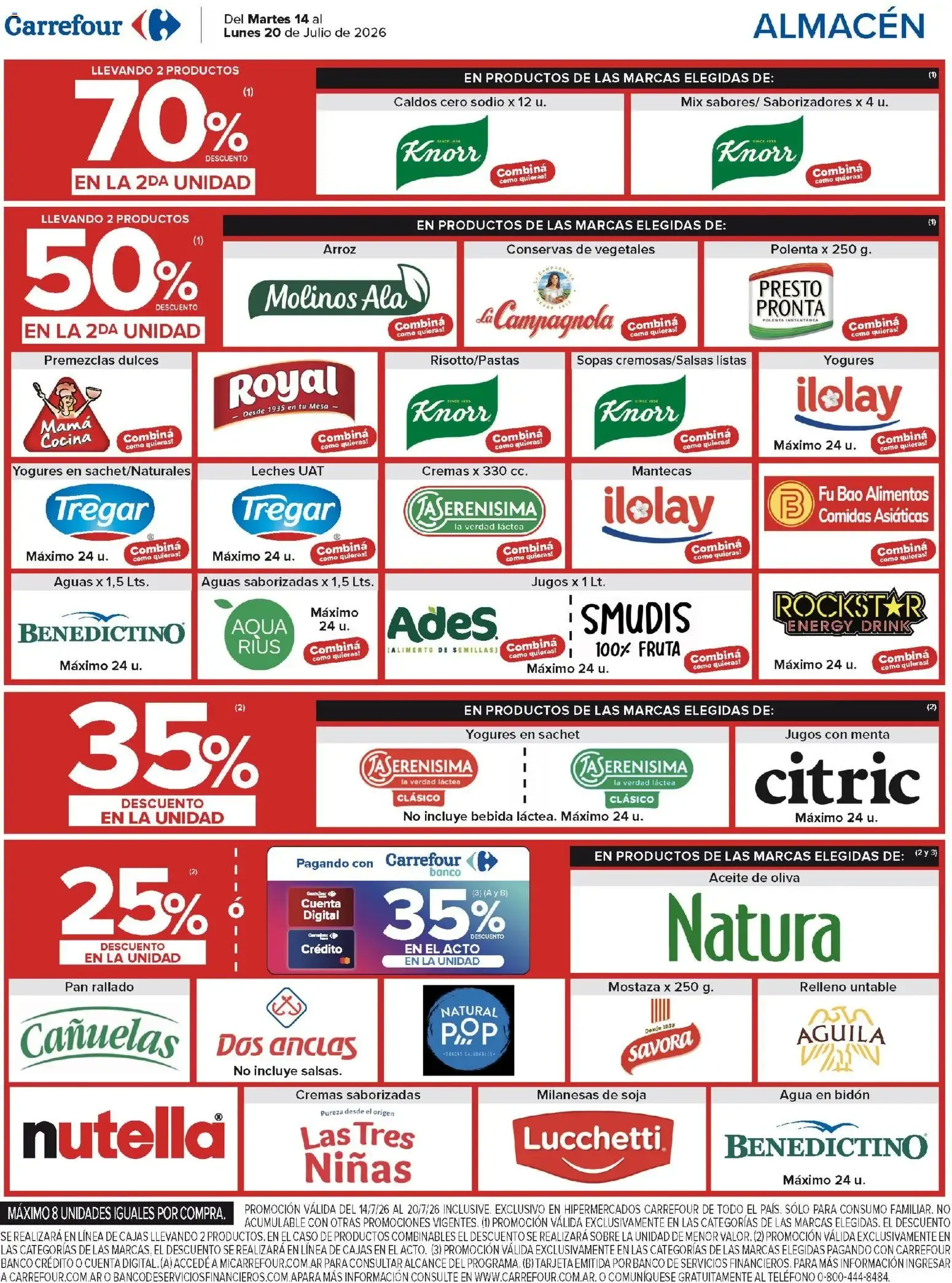 Ofertas de Carrefour ofertas || del 14/07/2026 - 20/07/2026 || Promociones 14 de julio al 20 de julio 2026 - Página 11 del catálogo